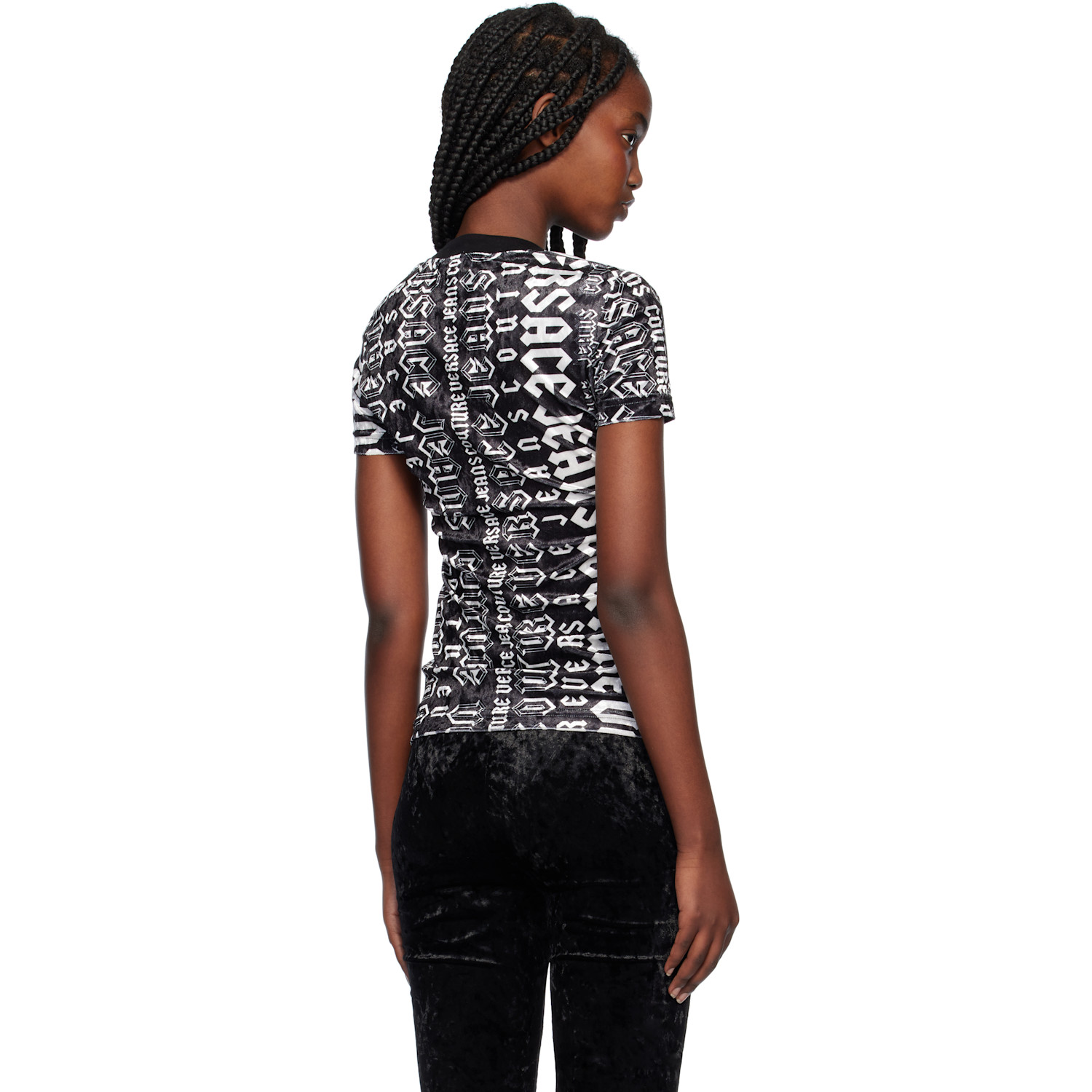  Versace Jeans Couture Black Logo T-shirt 
