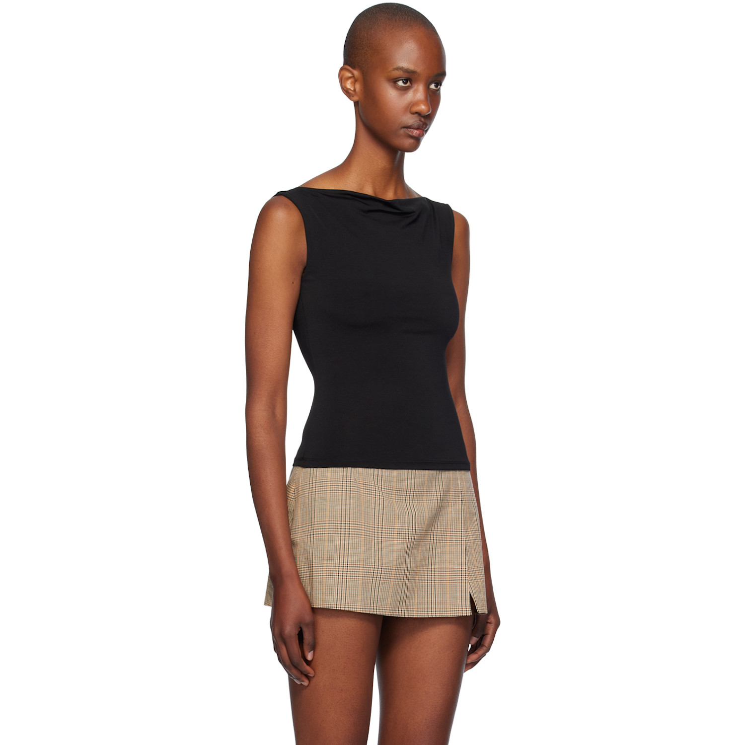  Miaou Black Lani Tank Top 