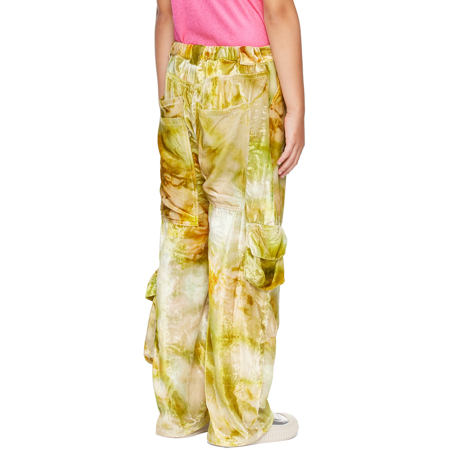  Collina Strada Kids Green Lawn Cargo Pants 