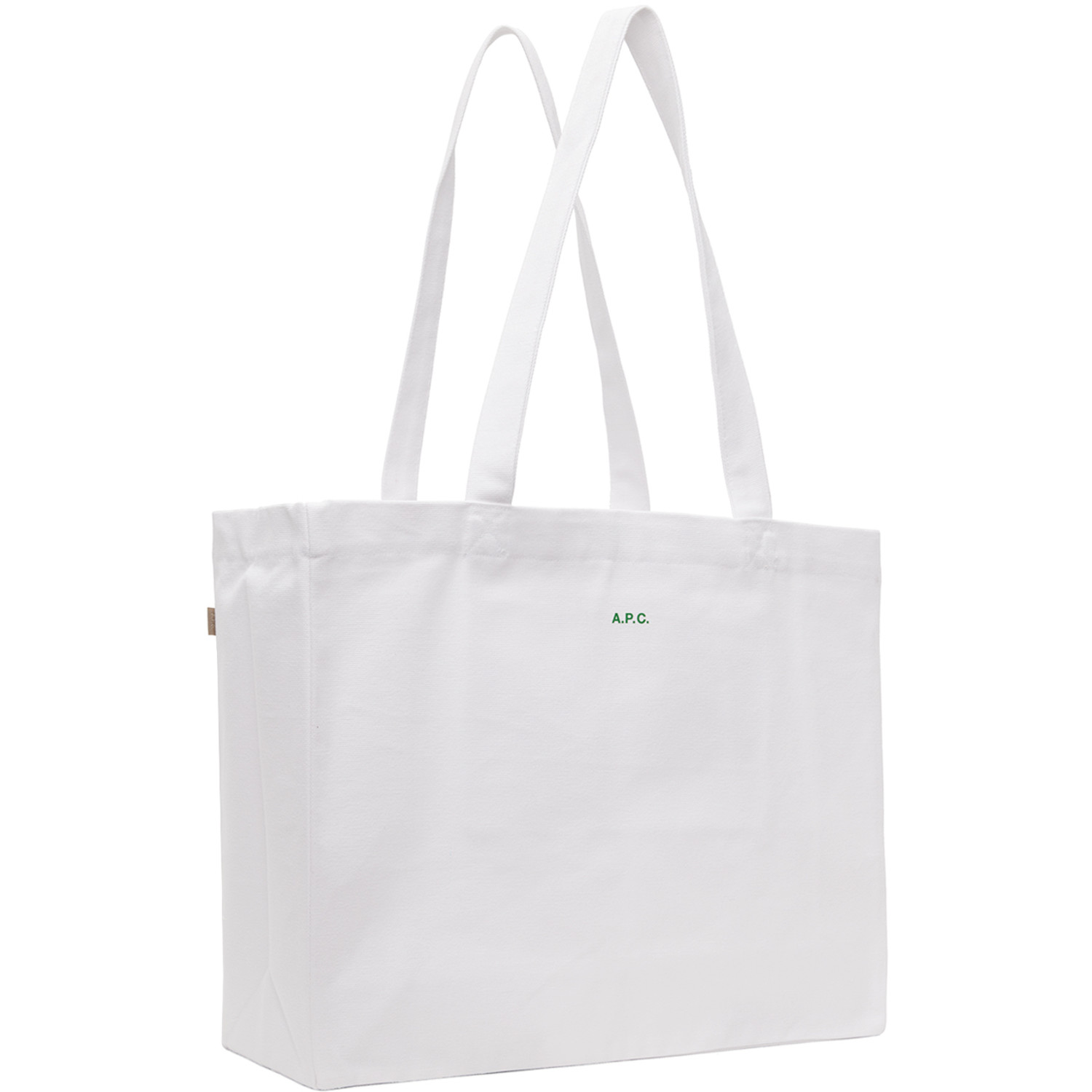  A.p.c. White Jjjjound Edition 'hôtel Souvenirs' Tote 