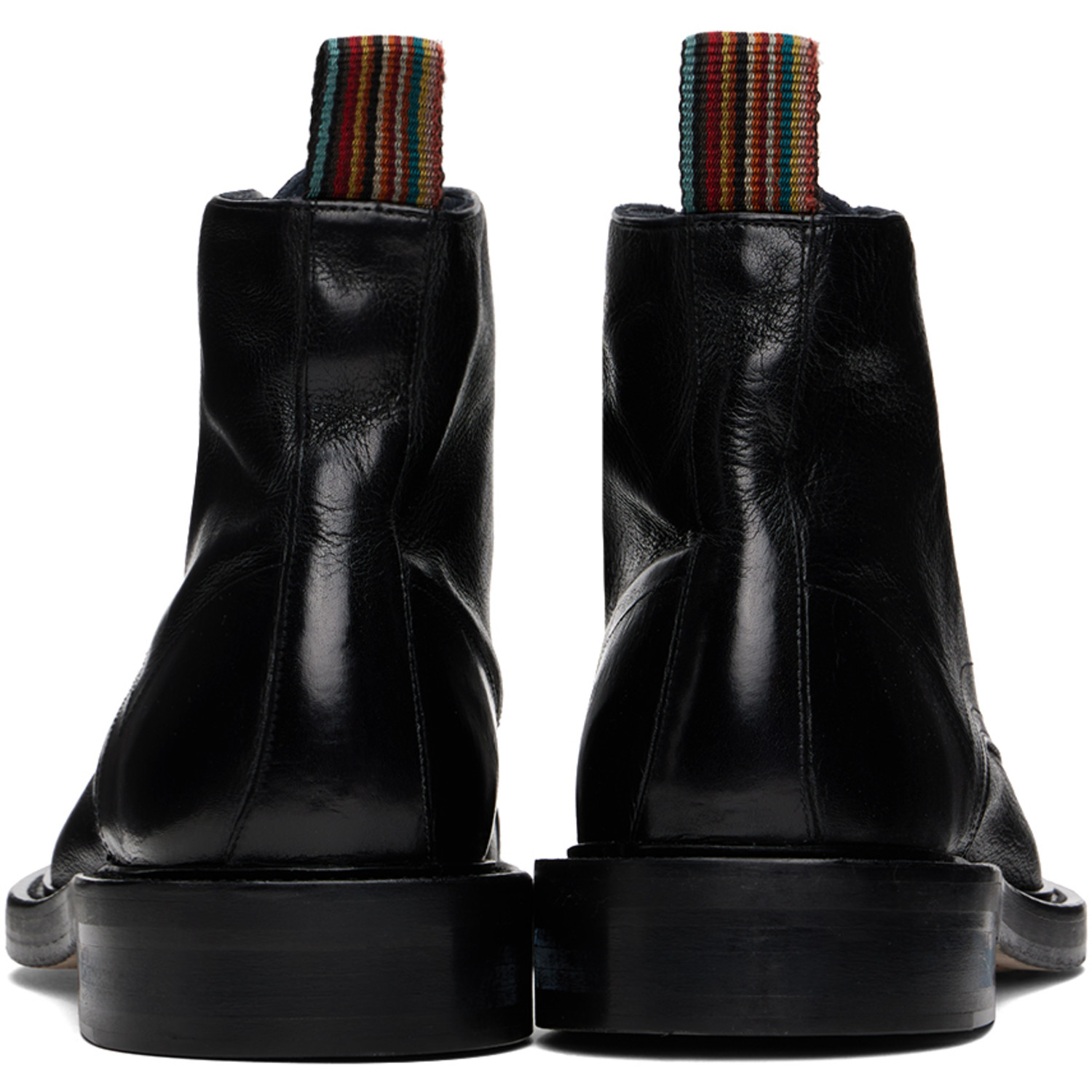  Paul Smith Black Newland Boots 