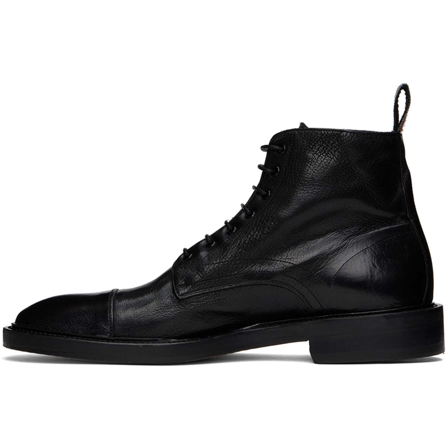  Paul Smith Black Newland Boots 