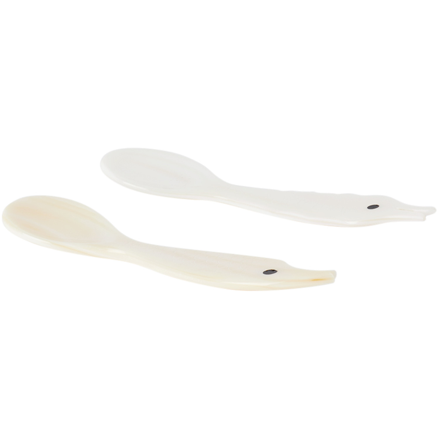  Gohar World Off-white Mother Of Pearl Sea Creatures Spoon Set 