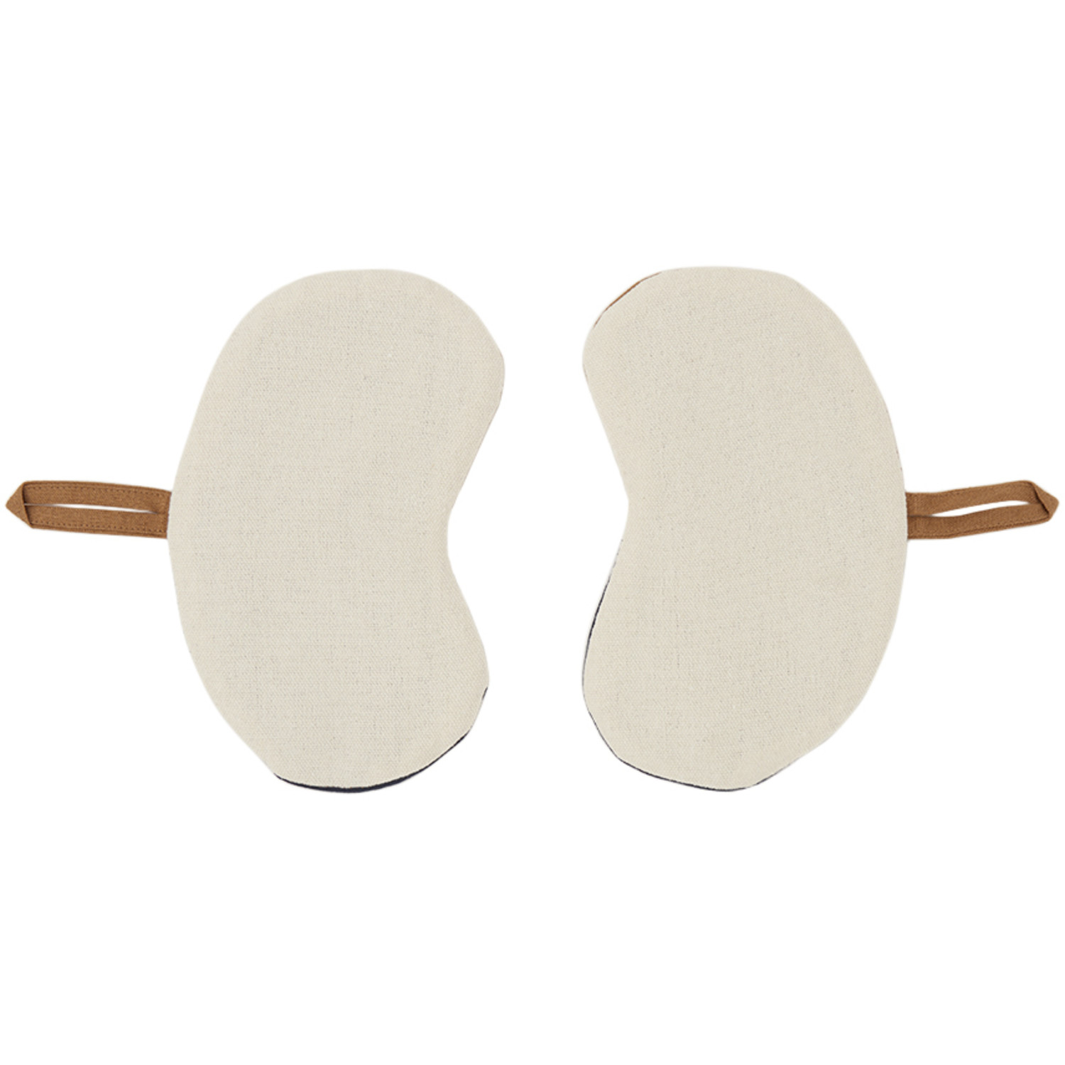  Gohar World Navy & Brown Bean Pot Mitts Set 