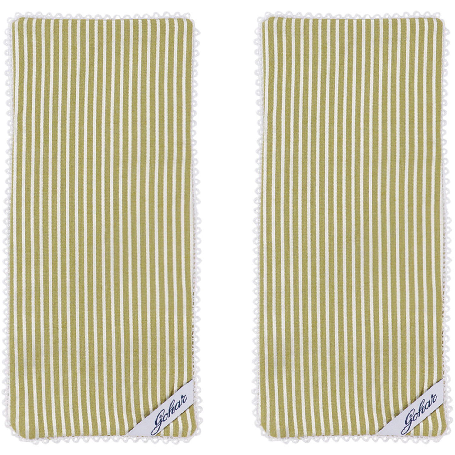  Gohar World Green Opaline Cutlery Pouch Set 