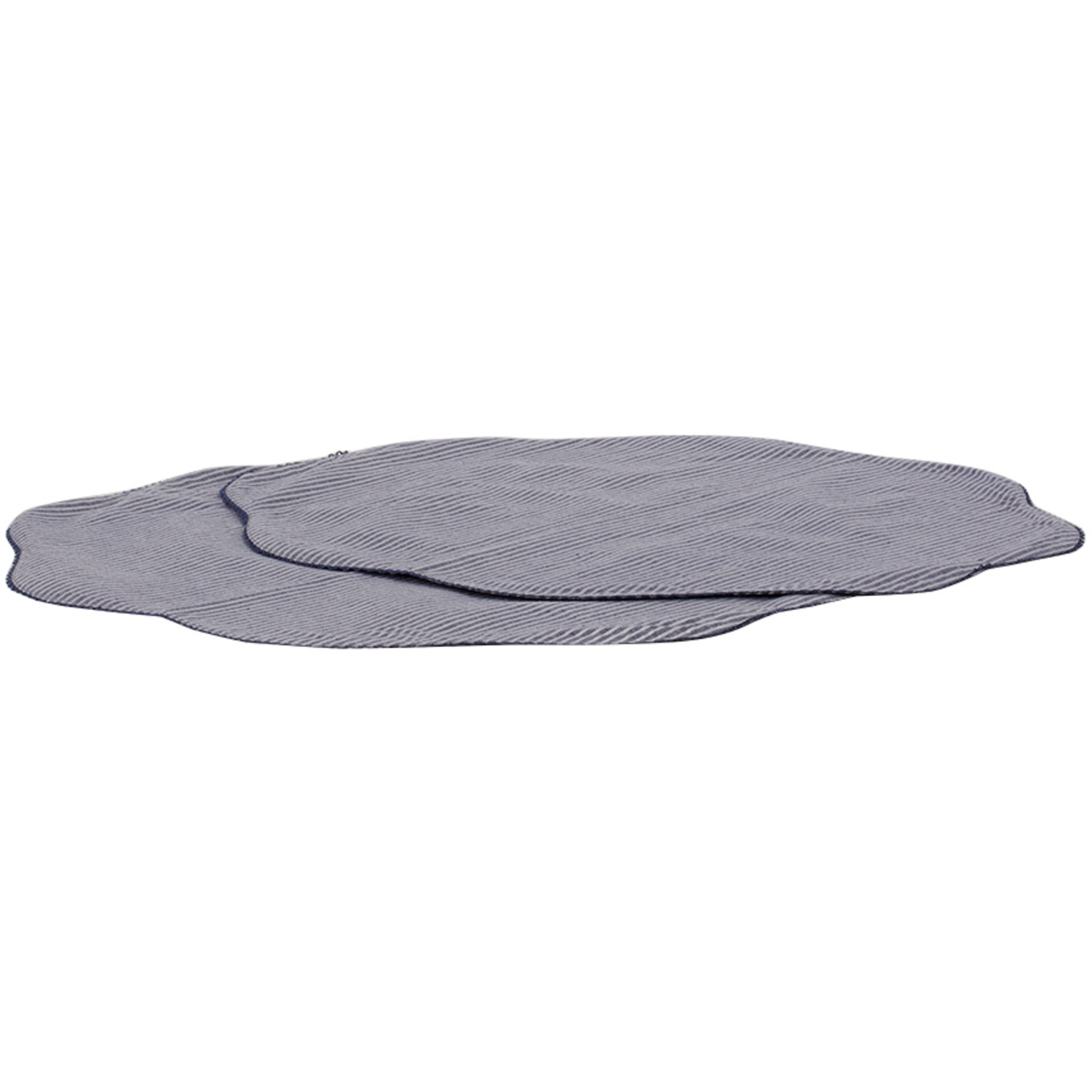  Gohar World Navy Opaline Placemat Set 
