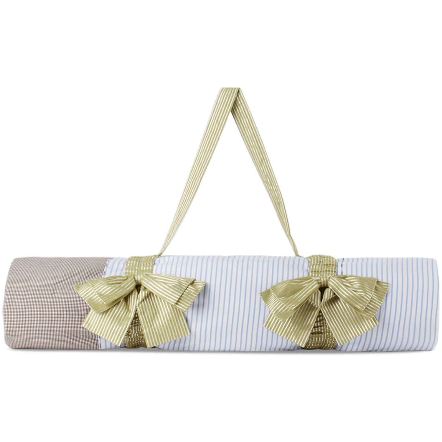  Gohar World Brown & Blue Opaline Picnic Blanket 