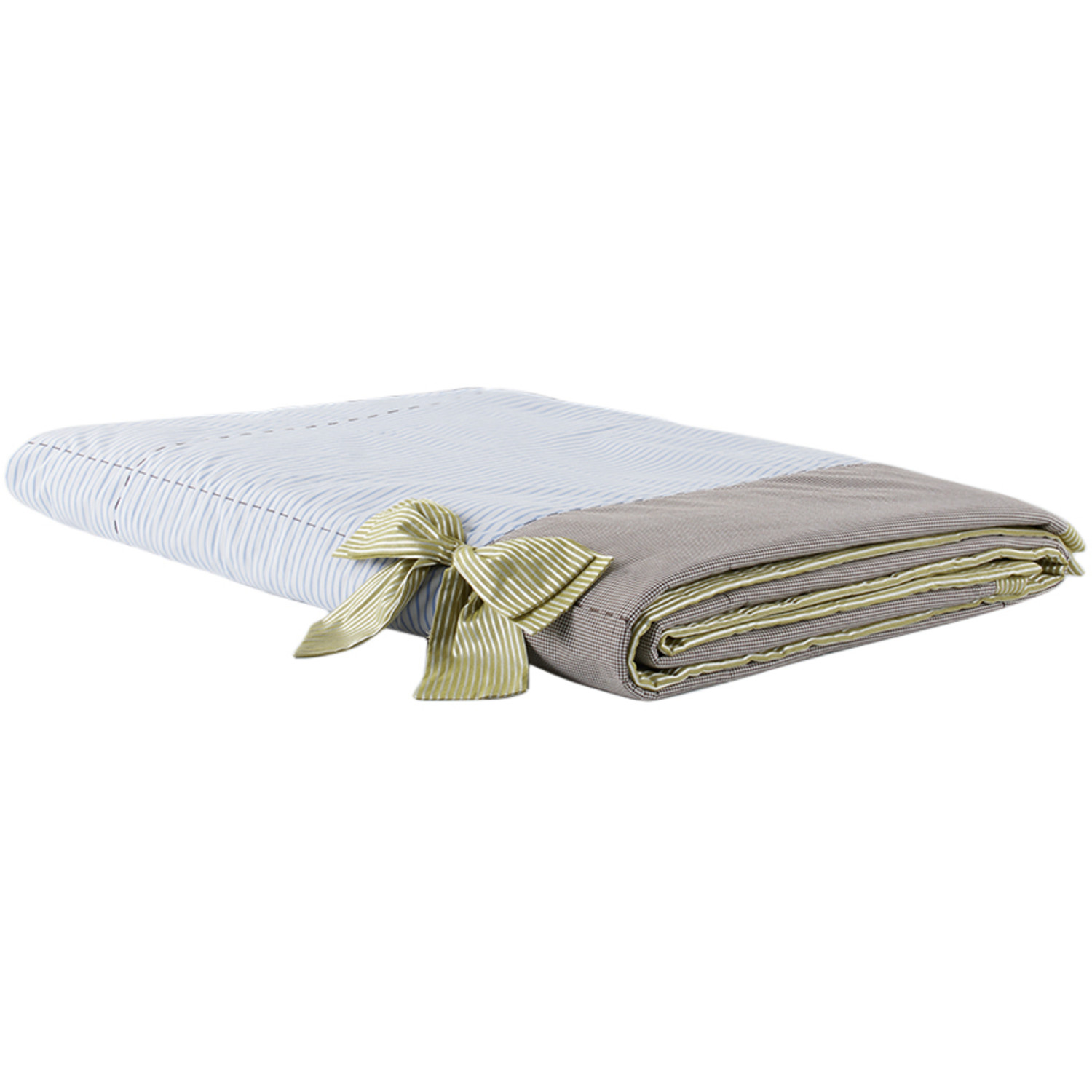  Gohar World Brown & Blue Opaline Picnic Blanket 