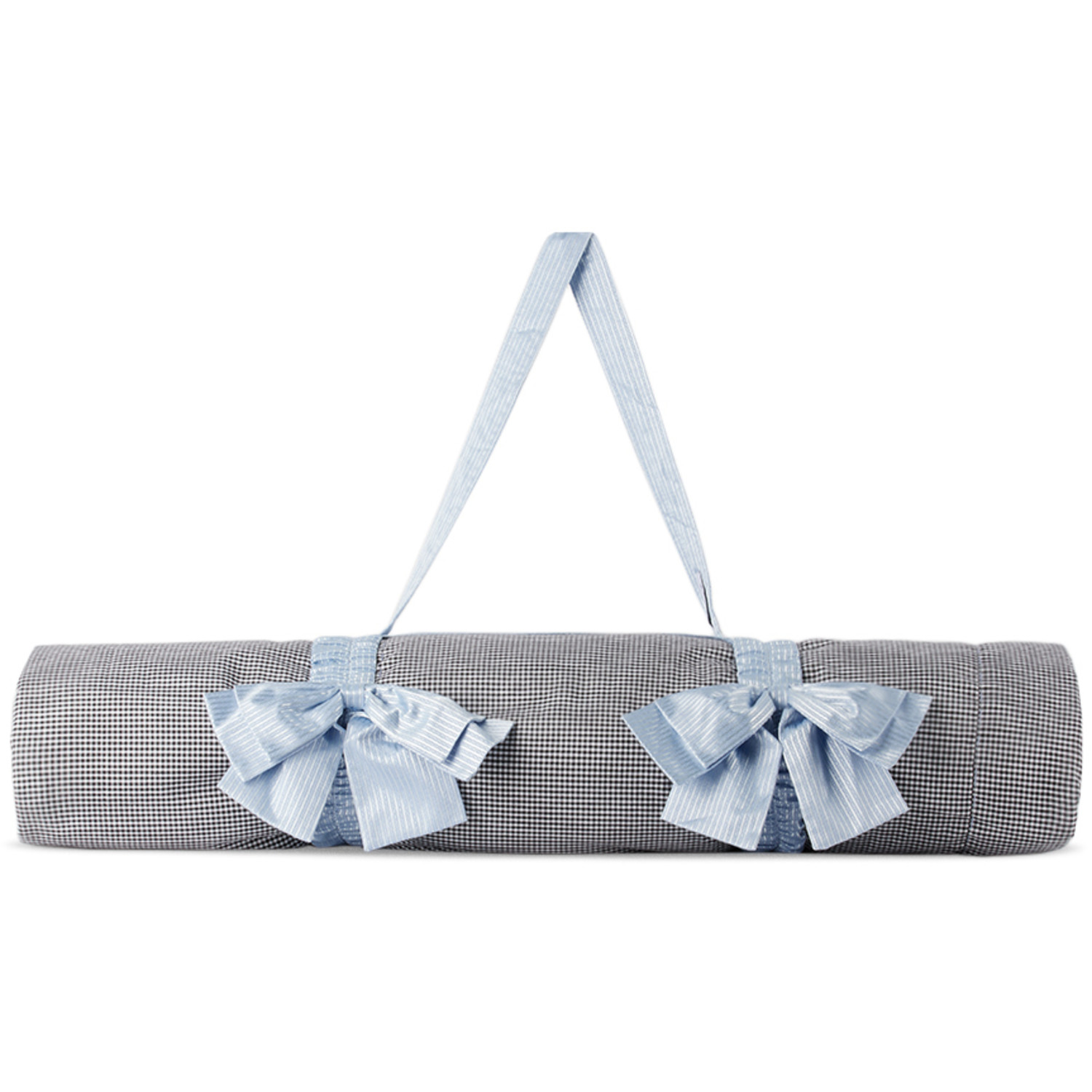  Gohar World Black & Blue Opaline Picnic Blanket 