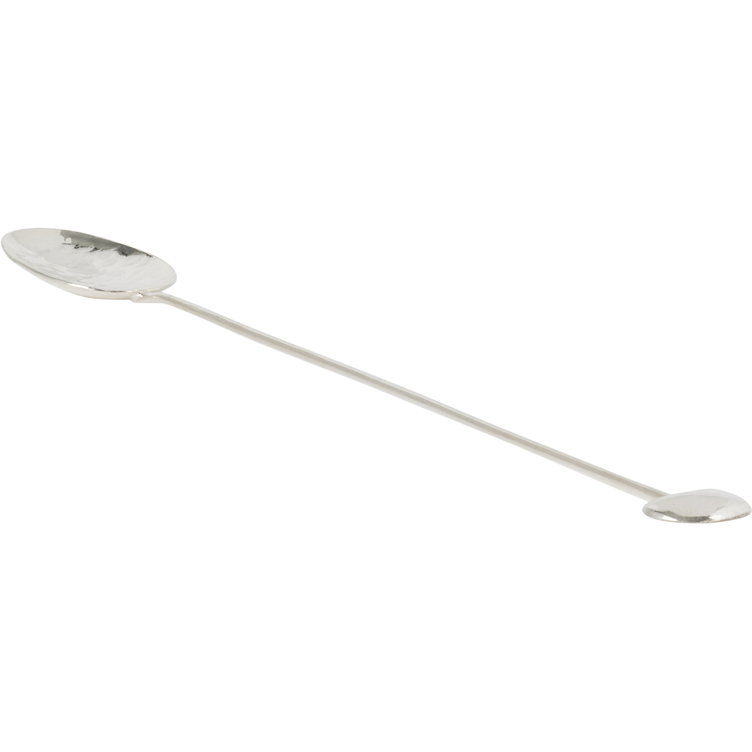  Gohar World Silver Bean Iced Tea Spoon 