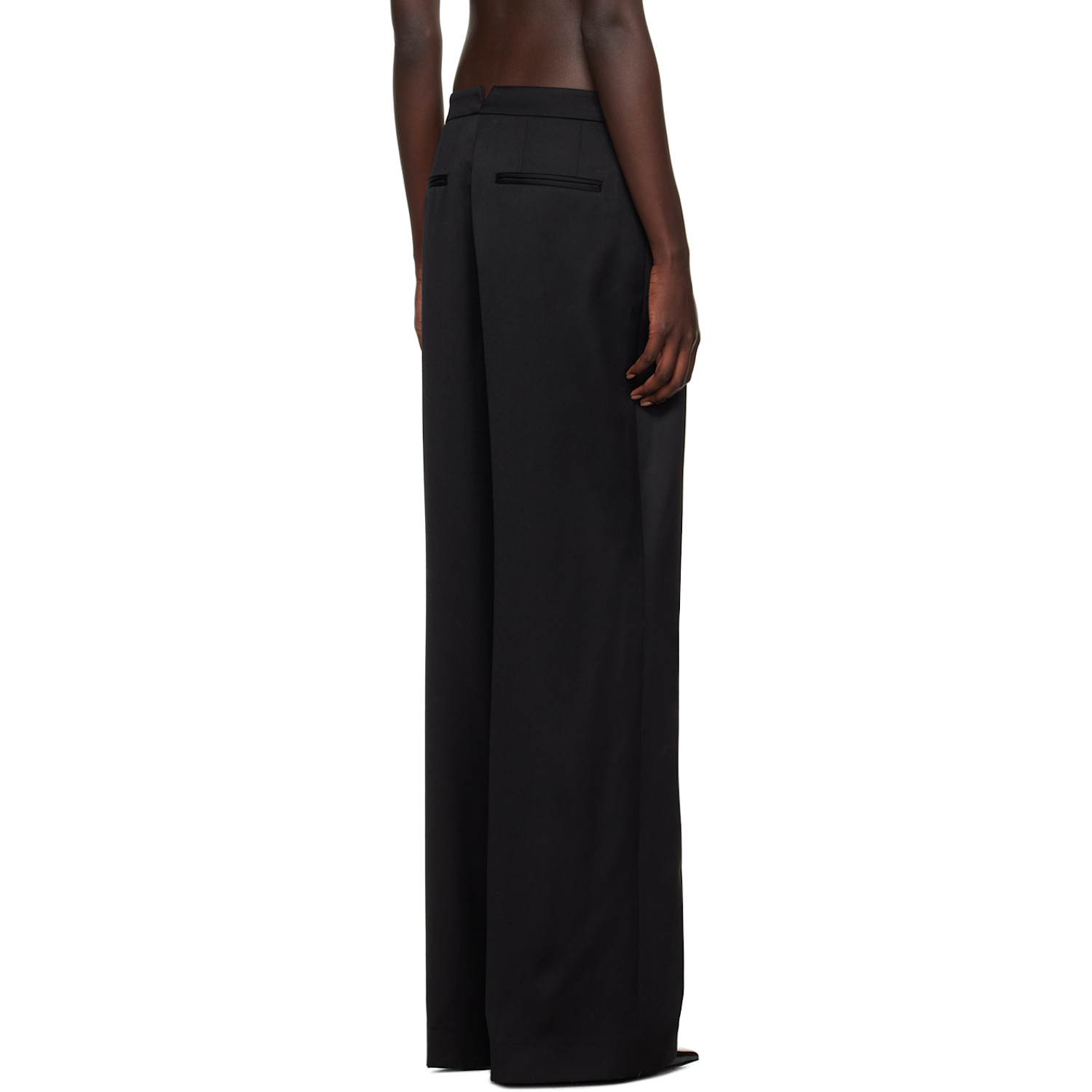  Givenchy Black Wool Trousers 