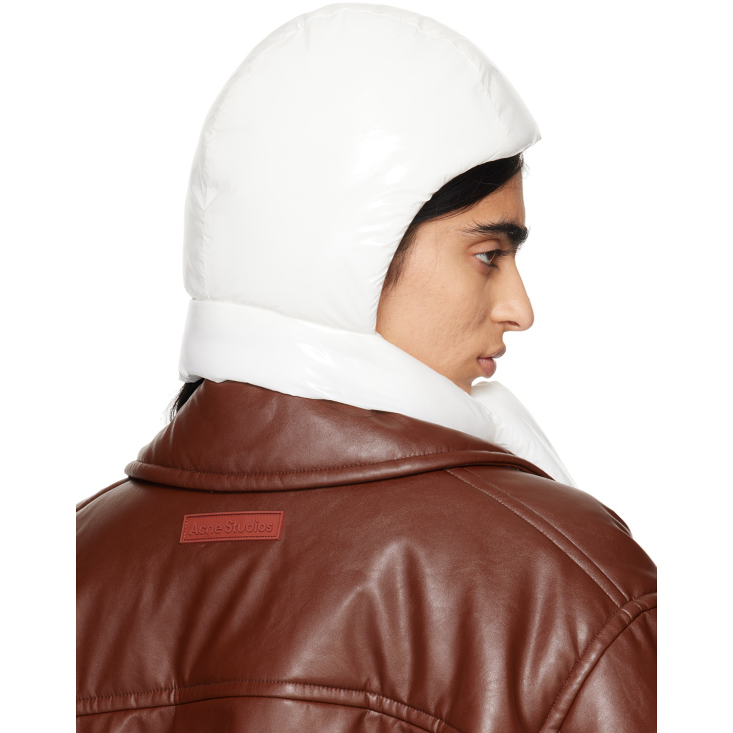  Ruslan Baginskiy White Puffer Bonnet 