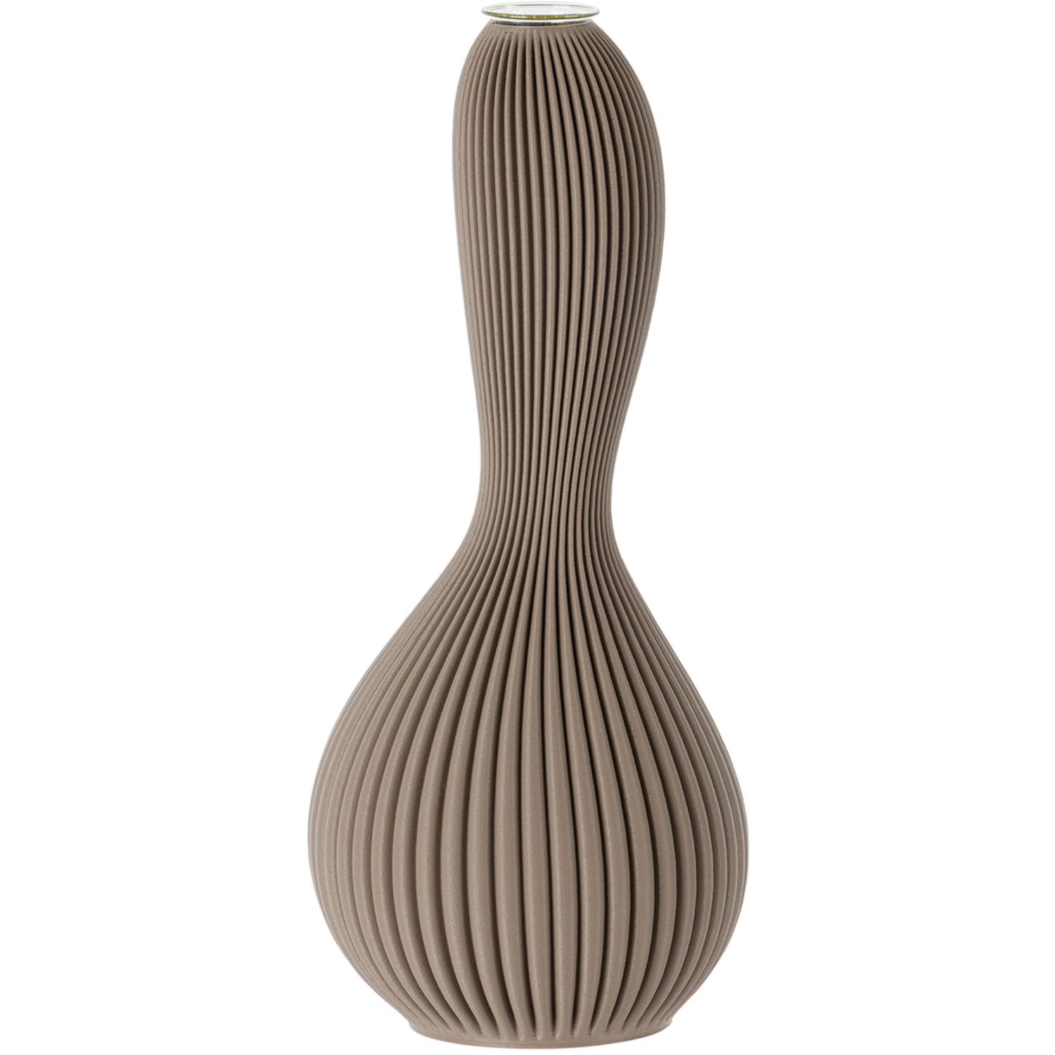 Sheyn Taupe 2lg Studio Edition Touch Vase 