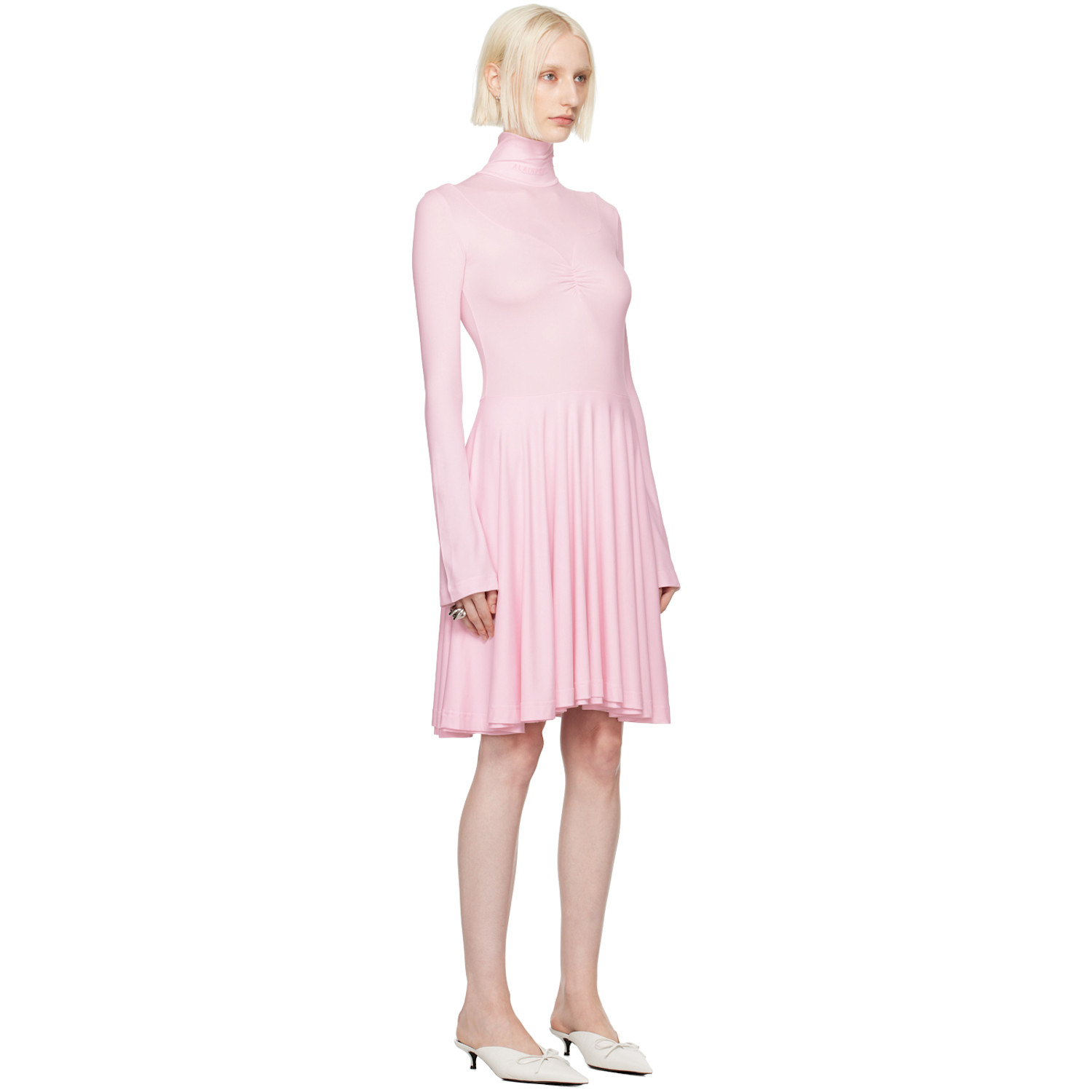  Alainpaul Pink Ballerina Minidress 