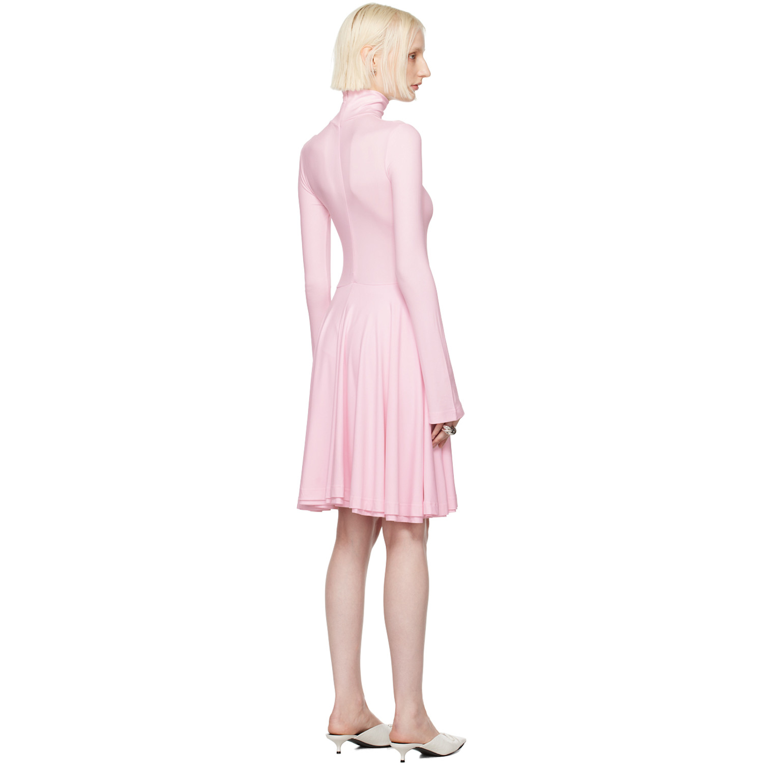  Alainpaul Pink Ballerina Minidress 