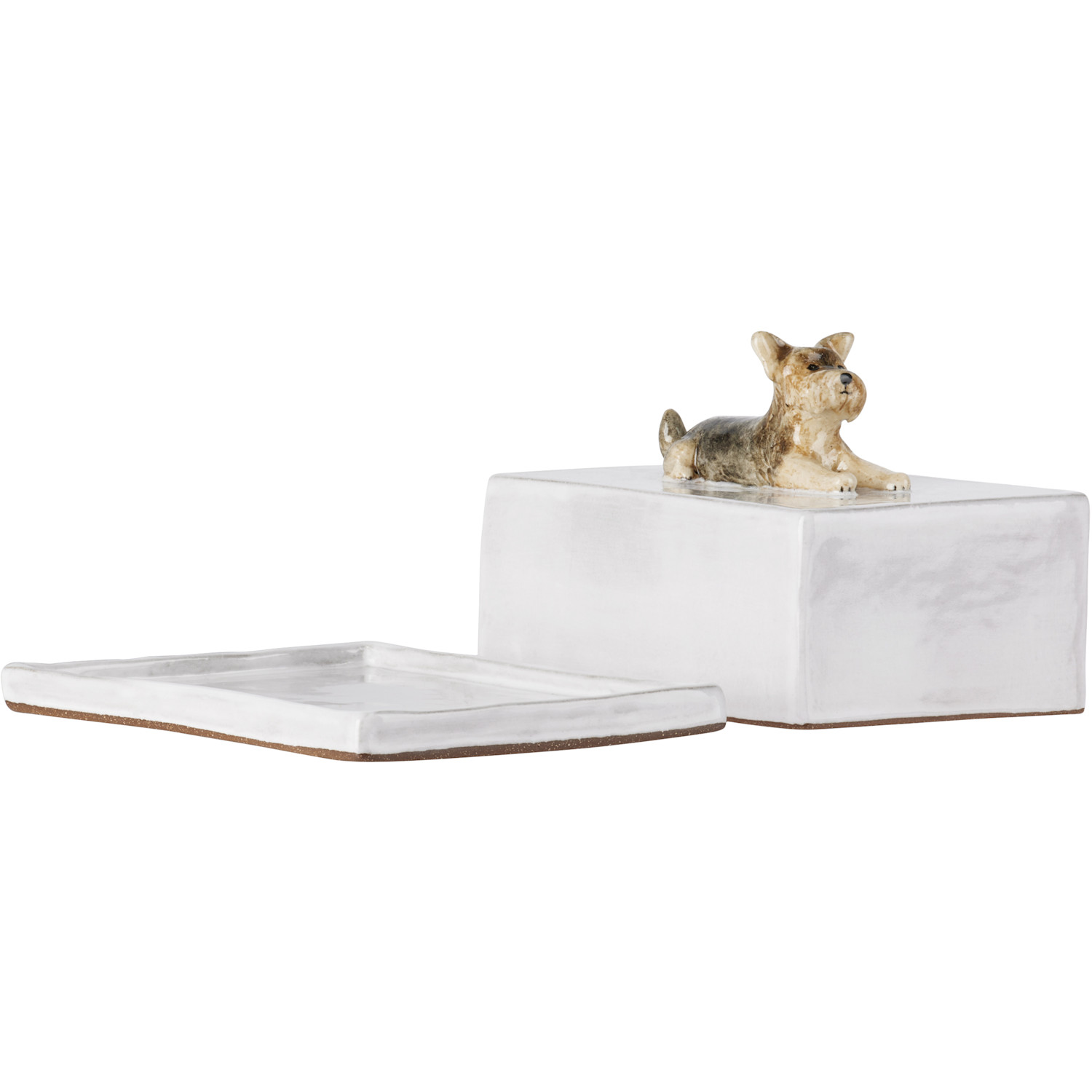  Rami Kim Studio Ssense Exclusive White Yorkie Butter Dish 
