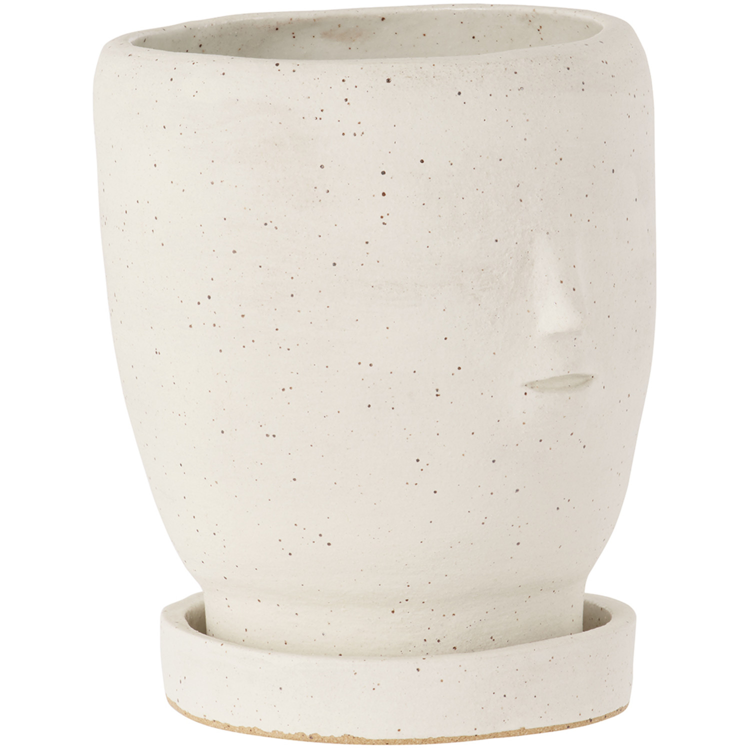  Rami Kim Studio White Footed Face Pot Set 