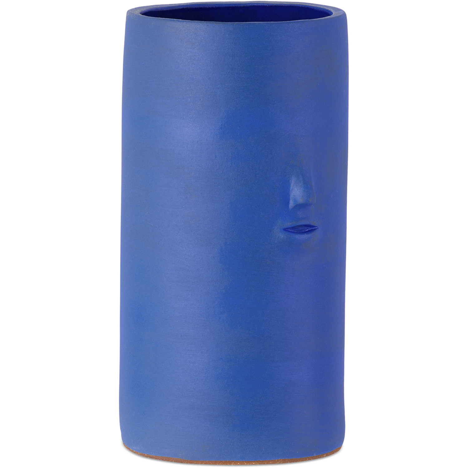  Rami Kim Studio Blue Ceramic Face Vase 