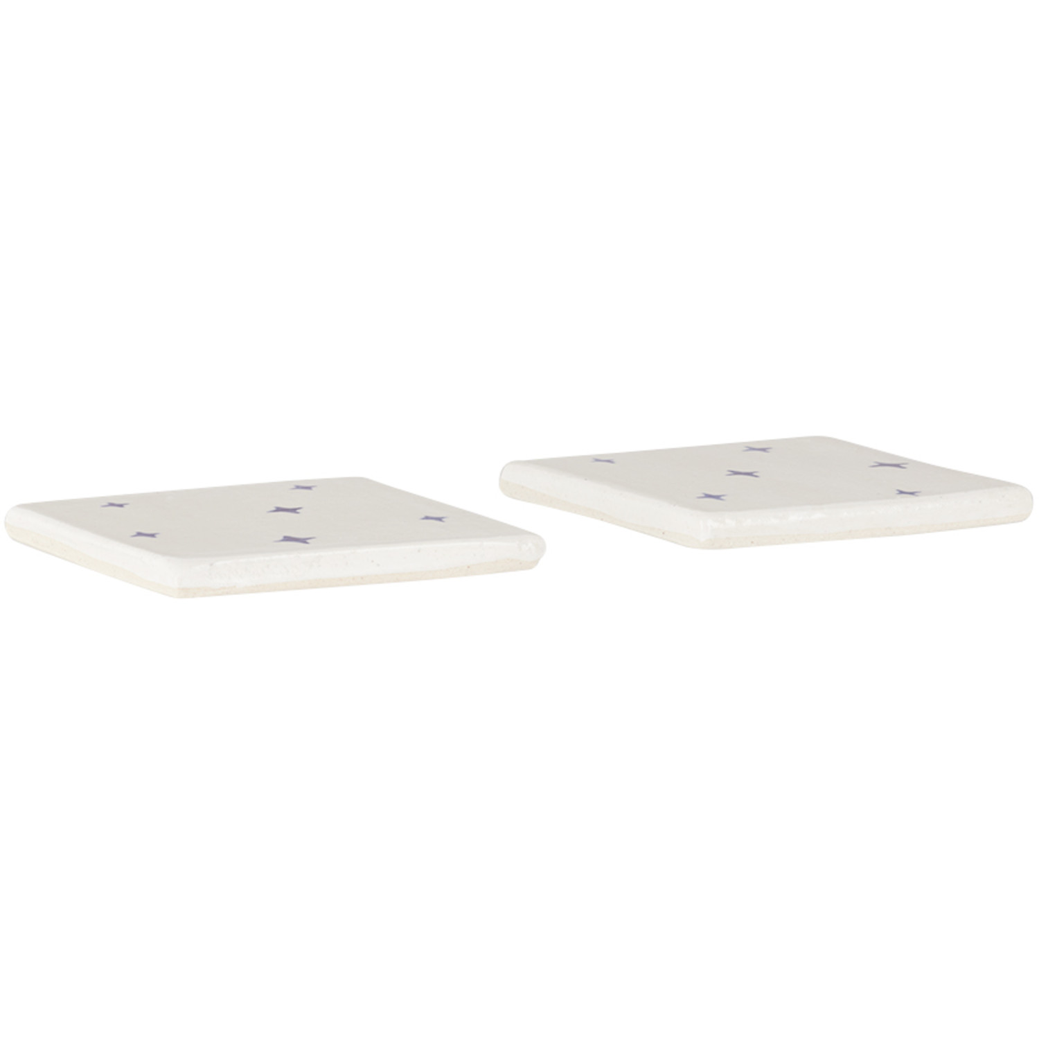  Rami Kim Studio White & Blue Mini Painting Tile Set 