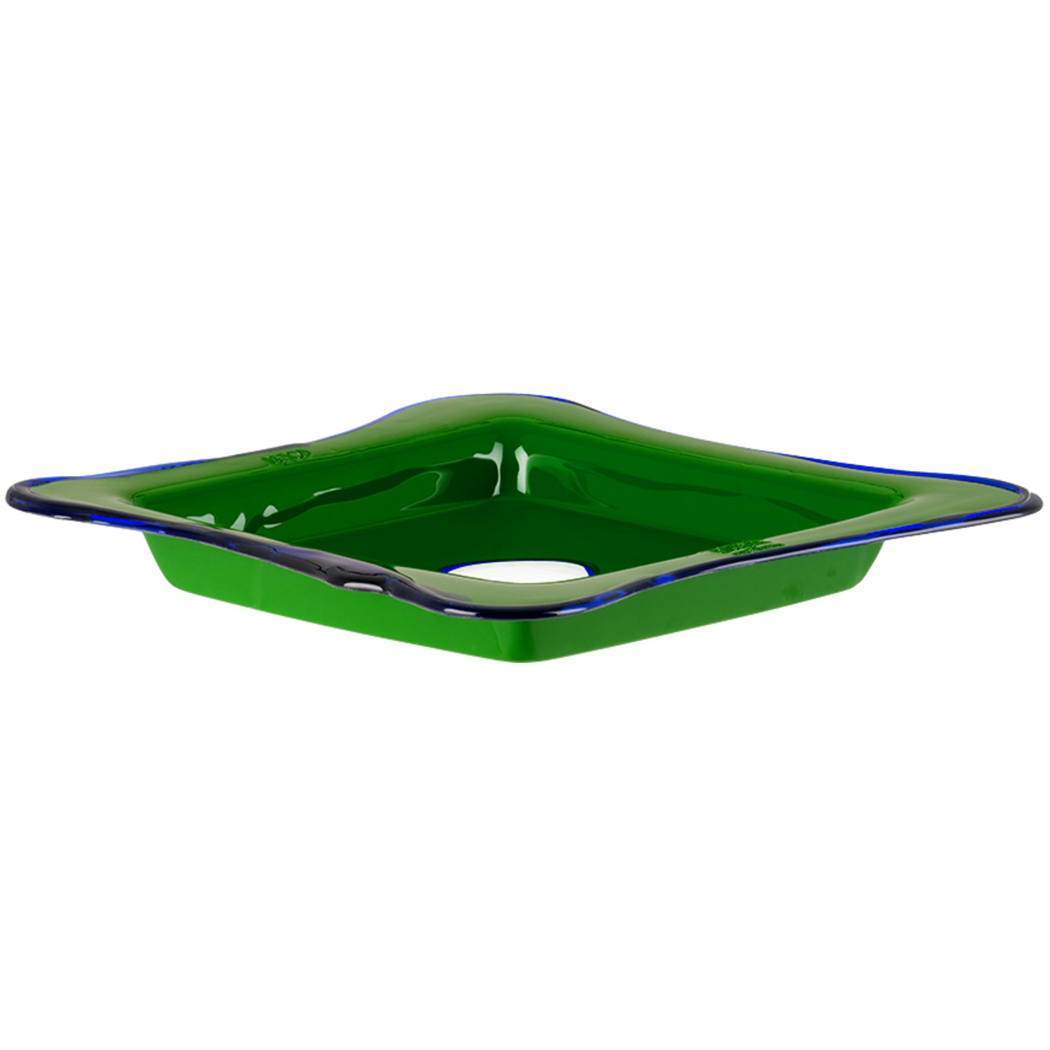  Corsi Design Green & Blue Small Square Try Tray 