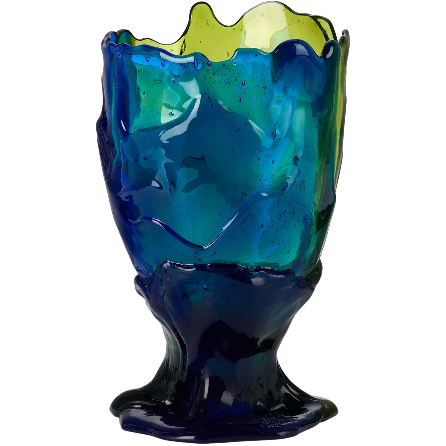  Corsi Design Green & Blue Twins C Vase 