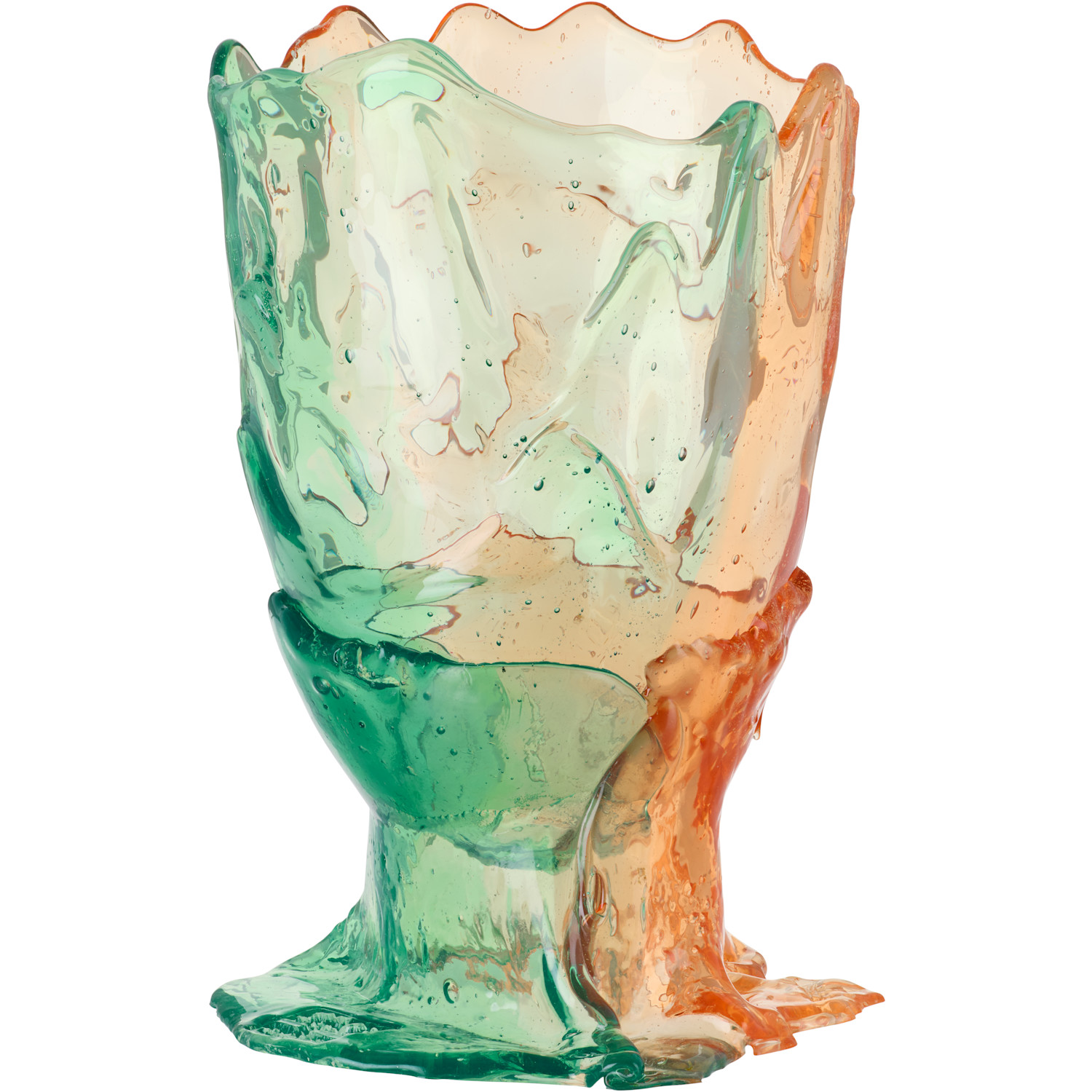  Corsi Design Ssense Exclusive Green & Orange Twins C Vase 