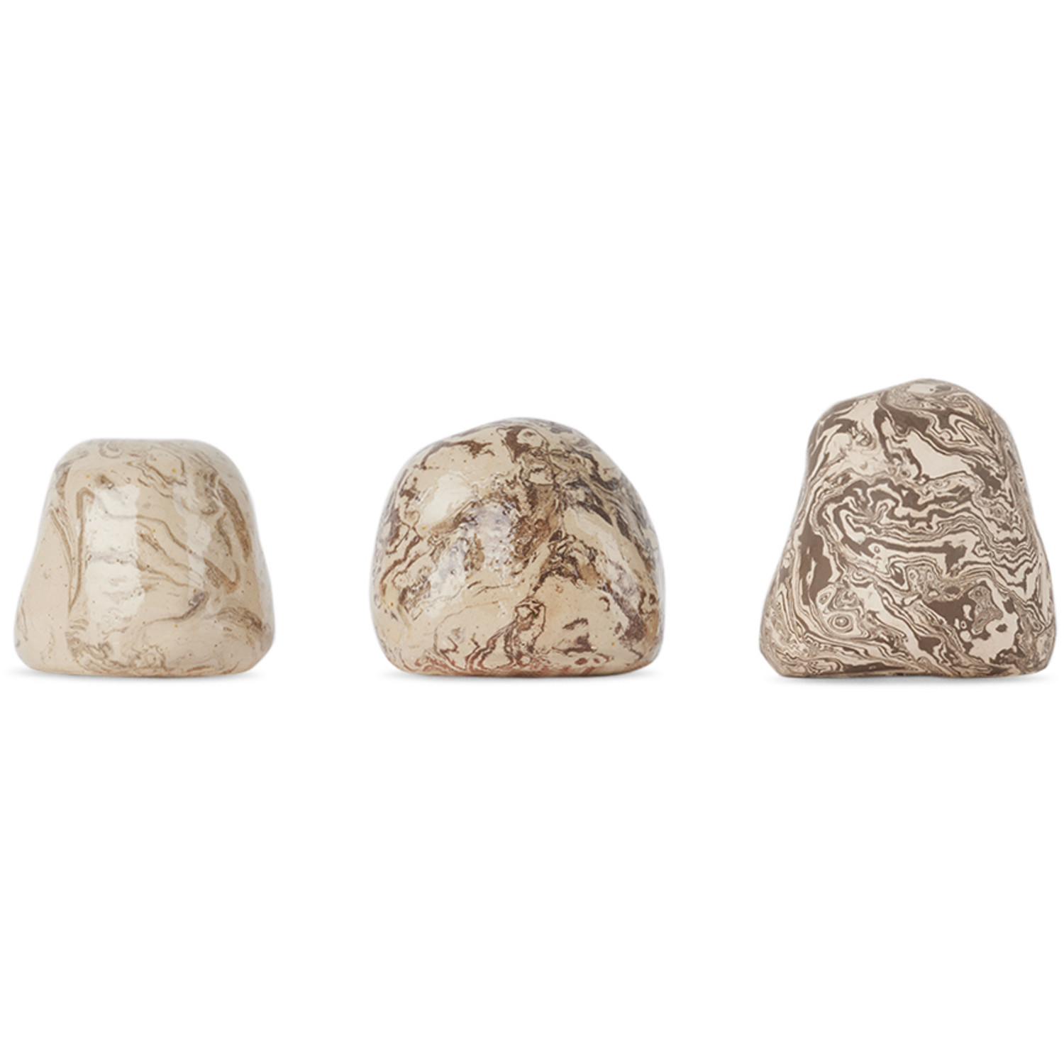  Ln Lauth Ssense Exclusive Gray 'family Of Ceramics' Set 