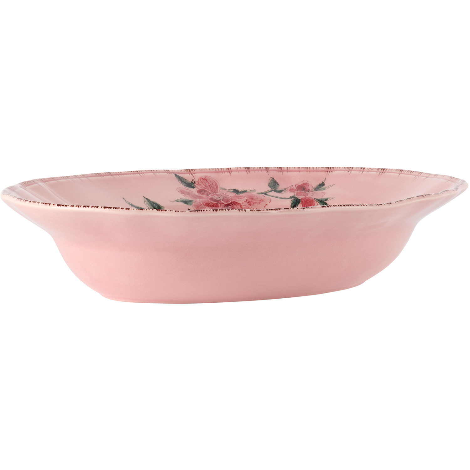  Laboratorio Paravicini Pink Veranda Pesco Rosa Risottiera Serving Plate 