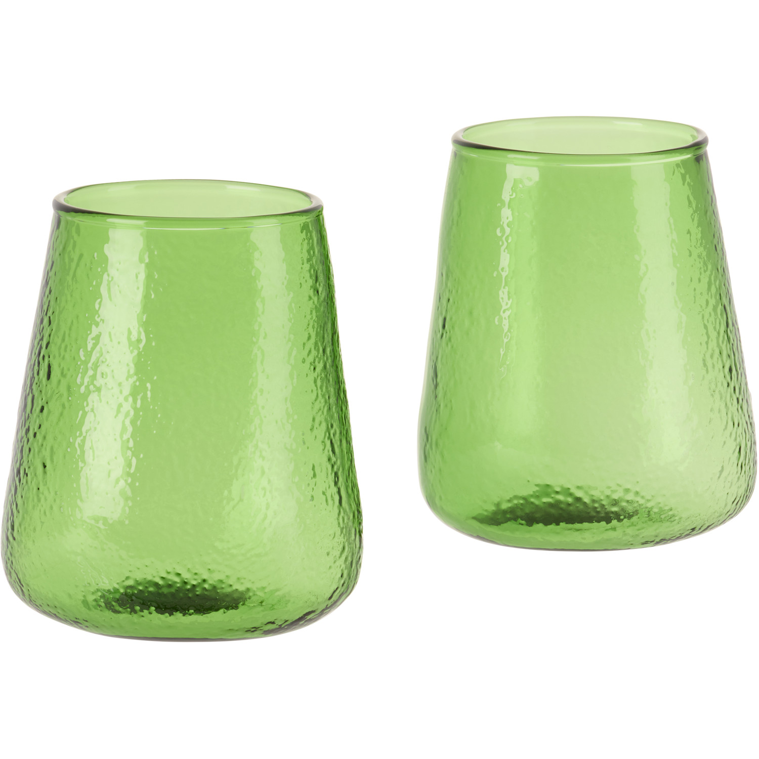  Tickle Green Slowly Rising Drinking Glass Set 