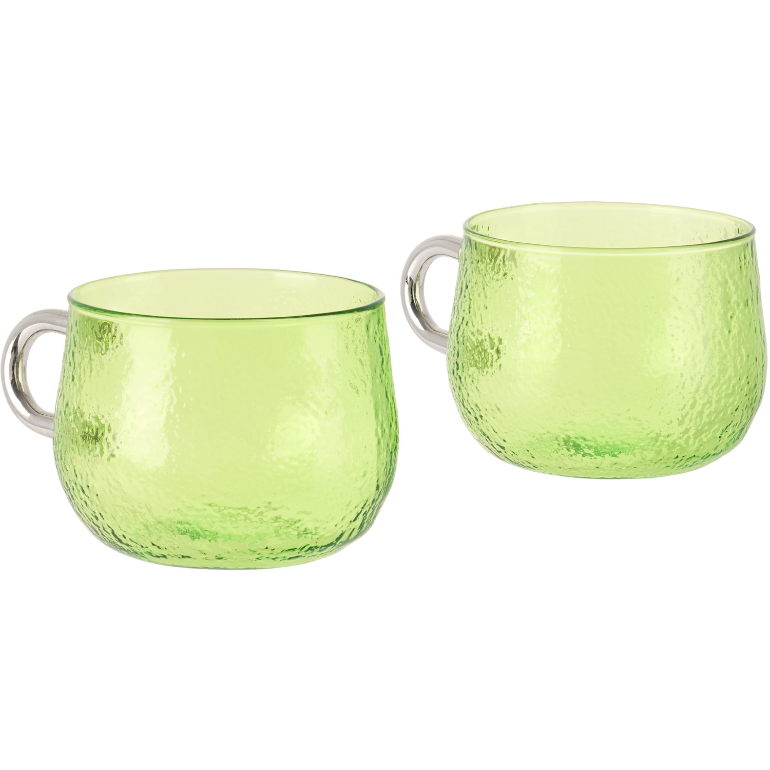  Tickle Silver & Green Slowly Rising Mug 