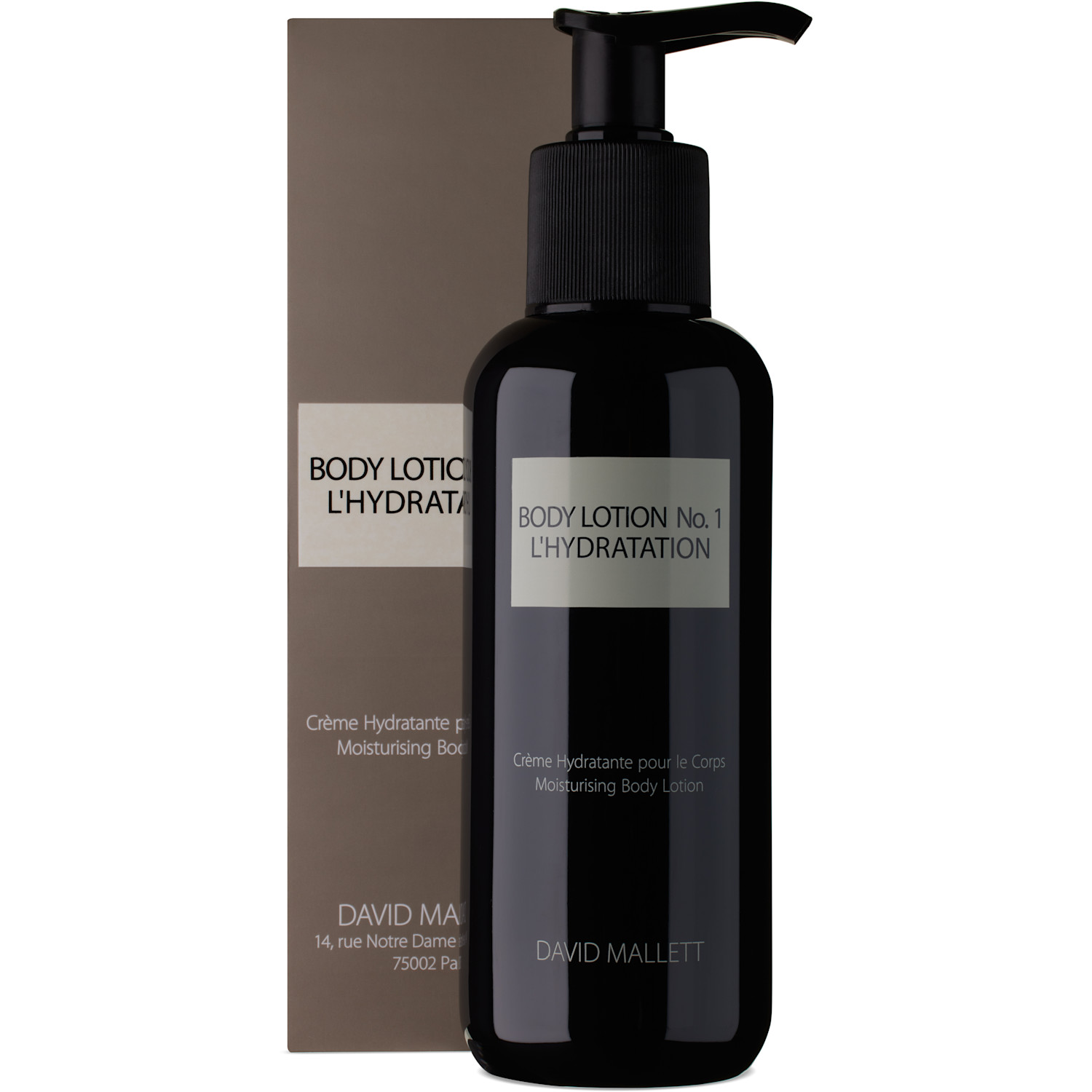  David Mallett No.1 L'hydratation Body Lotion, 250 Ml 
