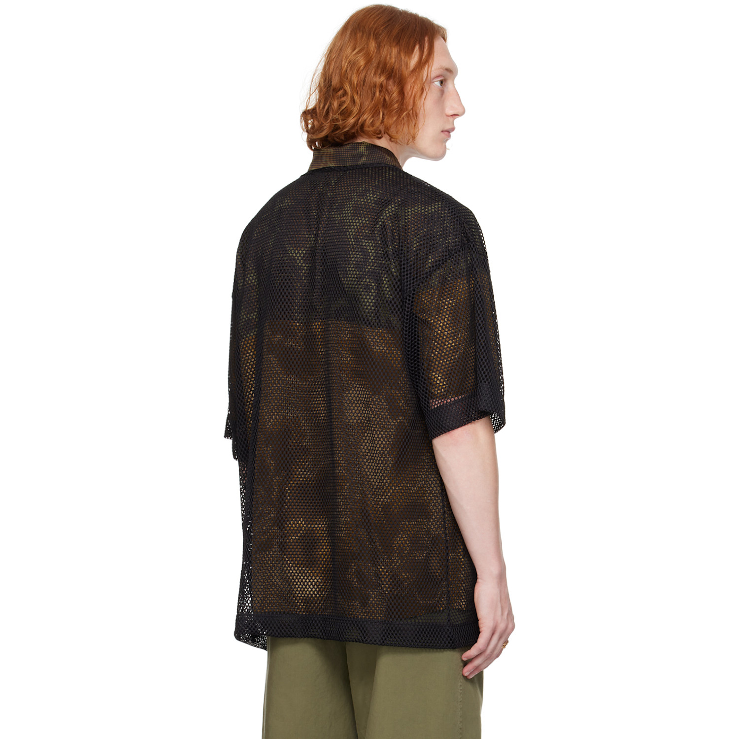  Dries Van Noten Black Patch T-shirt 
