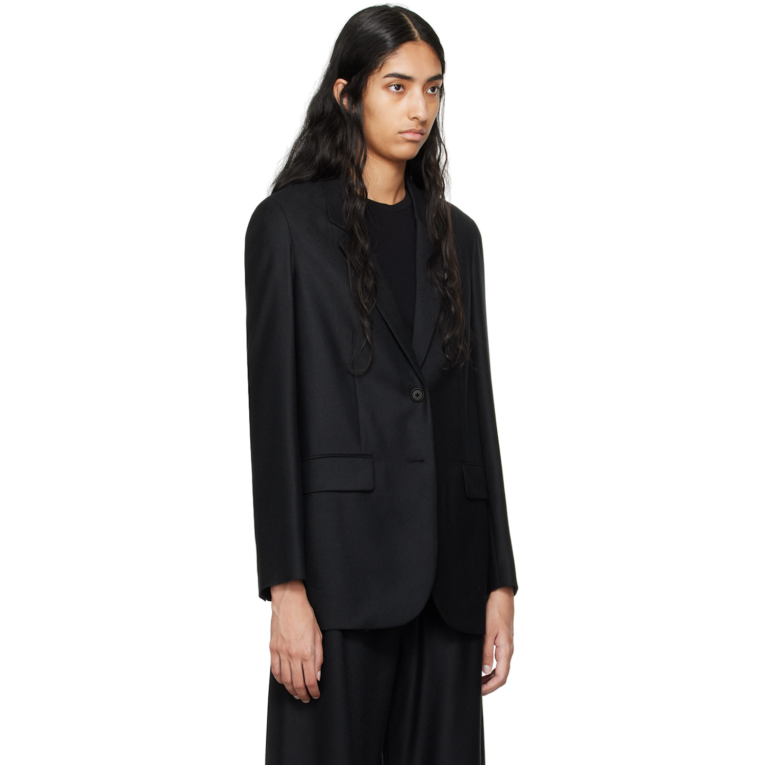  The Row Black Dustina Blazer 