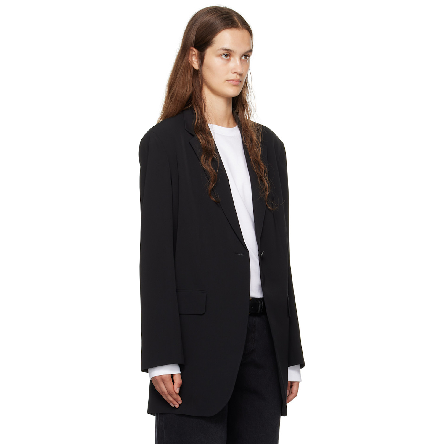 The Row Black Obine Blazer 