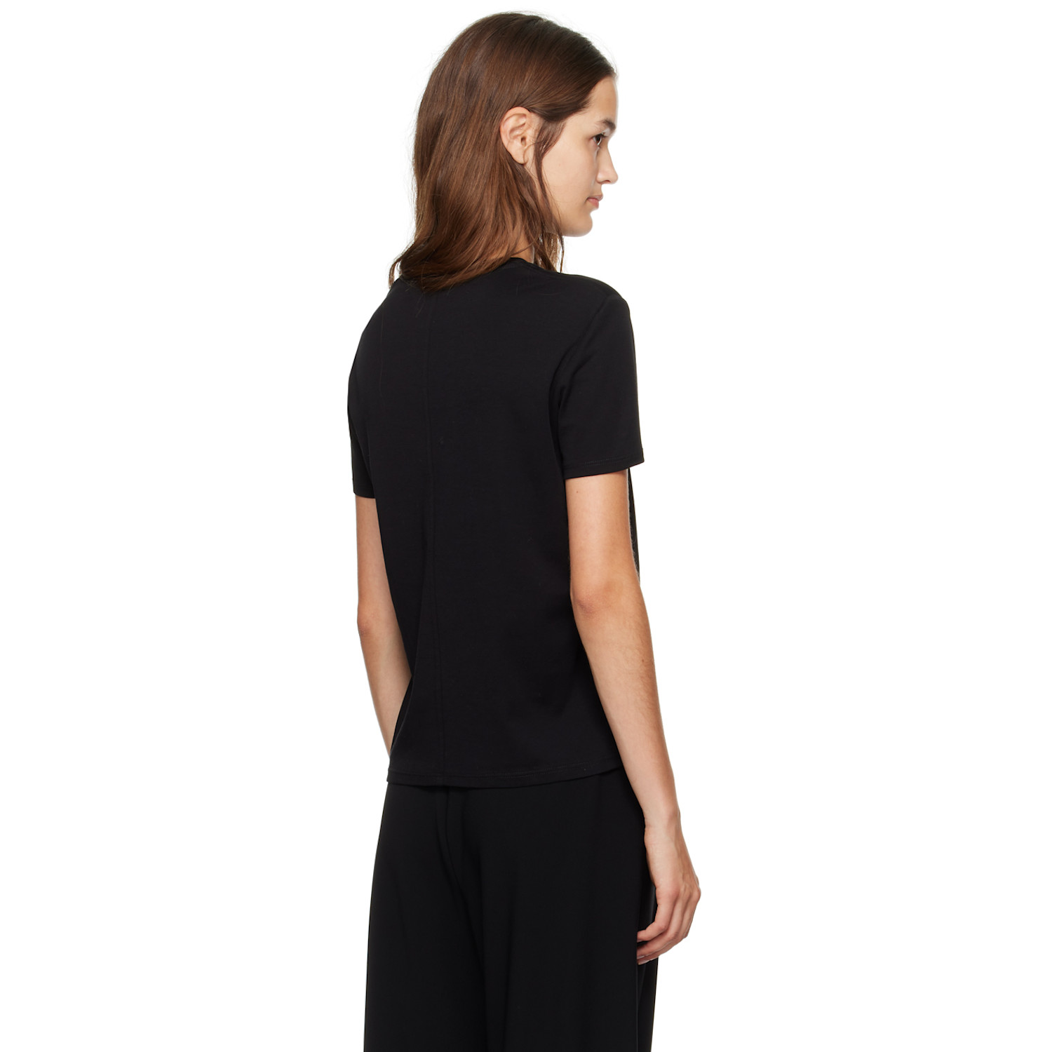 The Row Black Wesler T-shirt 