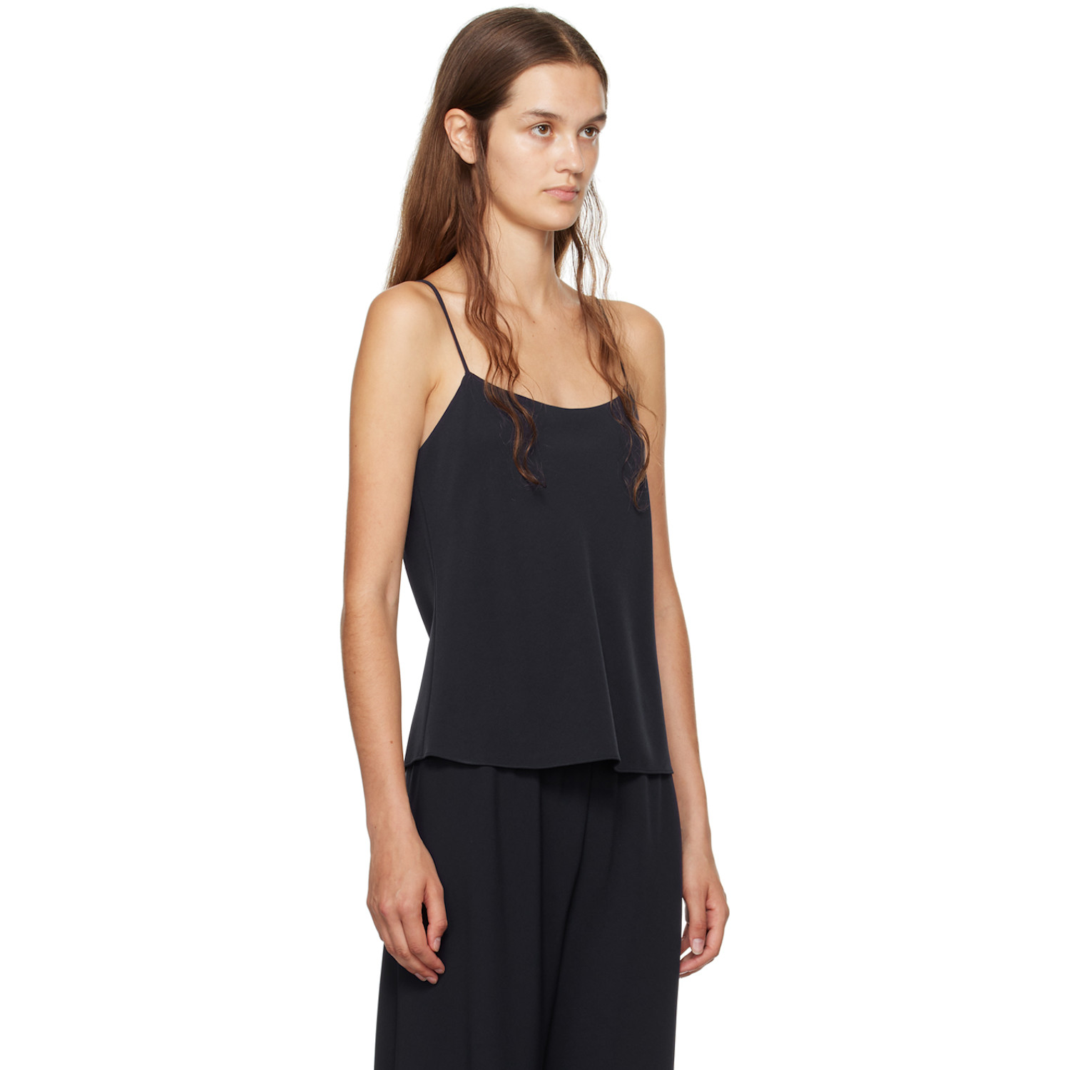  The Row Navy Biggins Camisole 