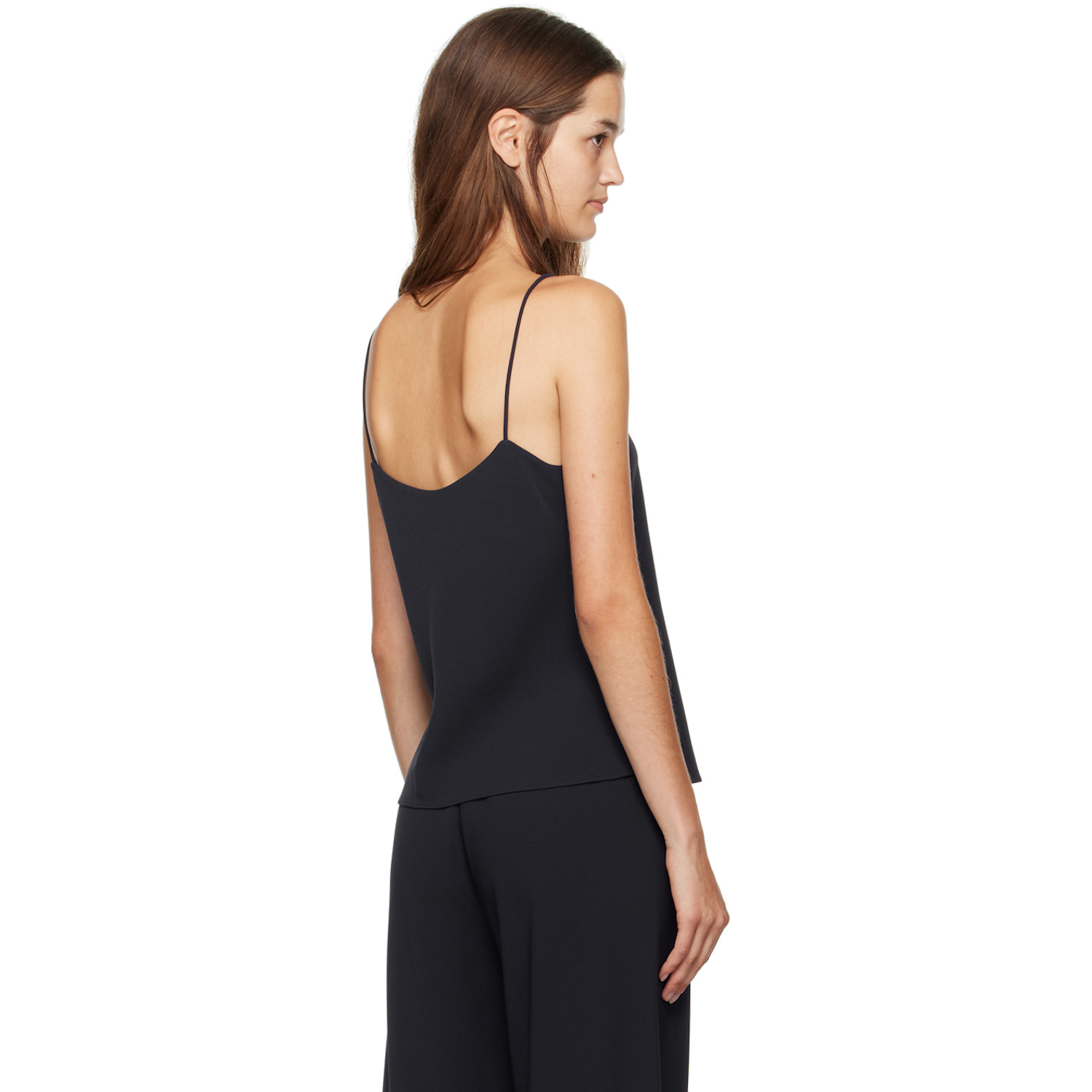  The Row Navy Biggins Camisole 