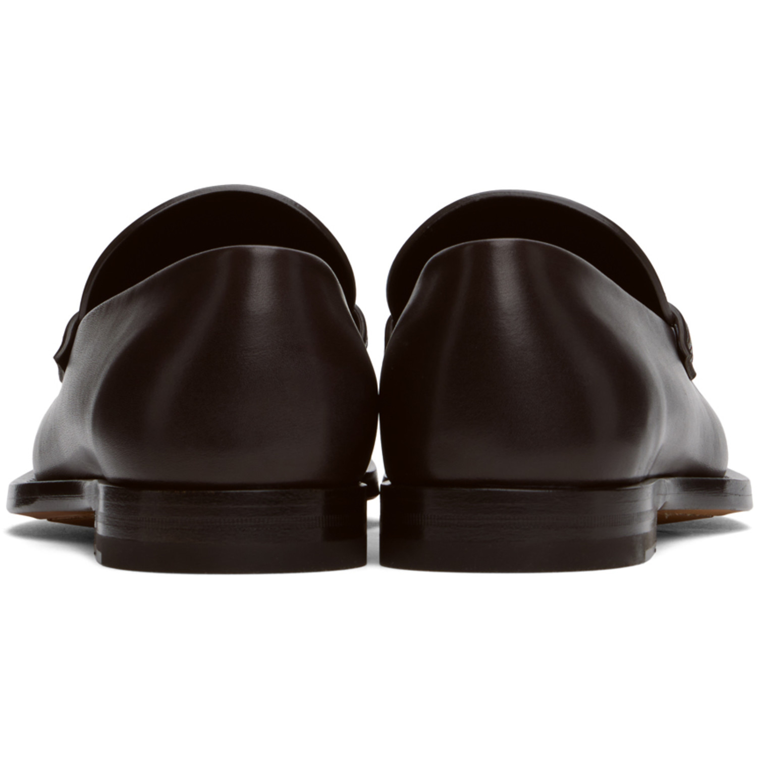  The Row Brown Novus Loafers 