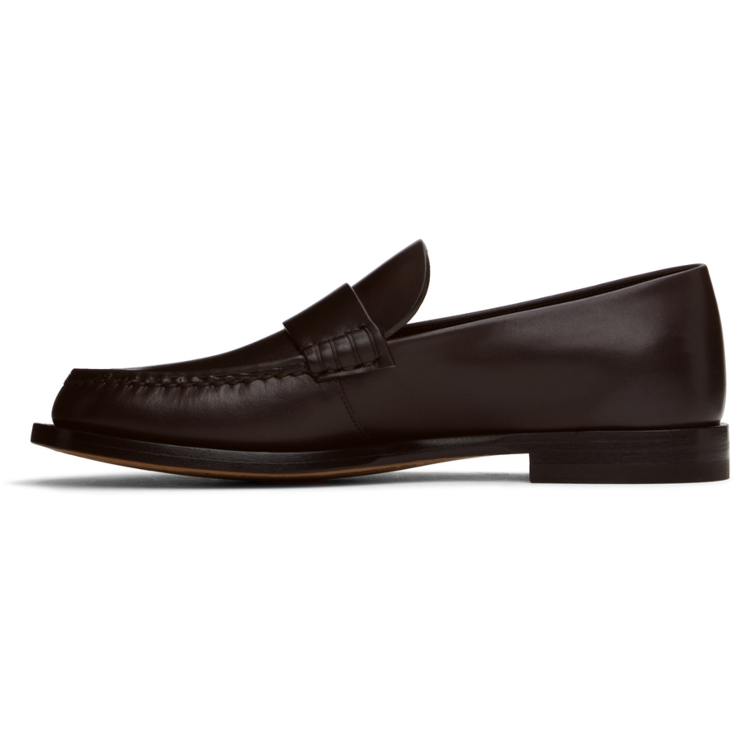  The Row Brown Novus Loafers 