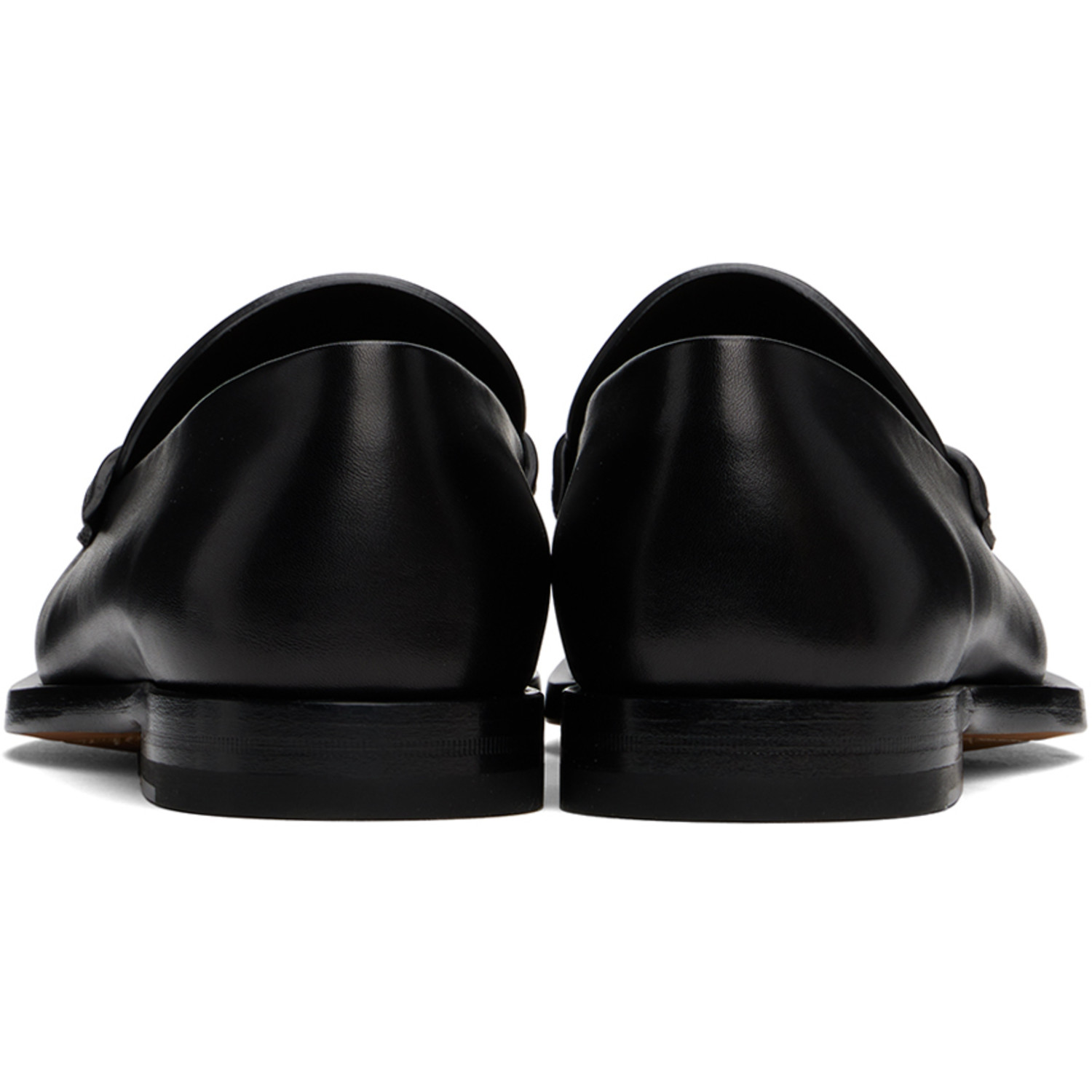  The Row Black Novus Loafers 