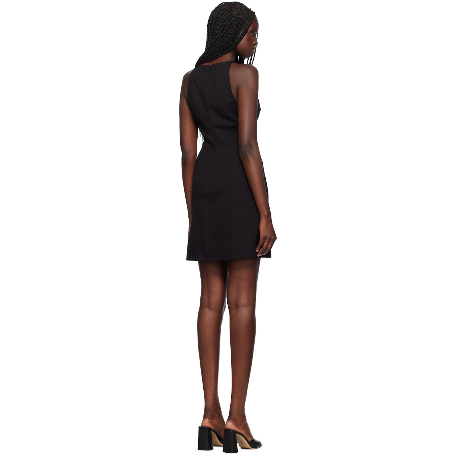  Staud Black Juliette Minidress 
