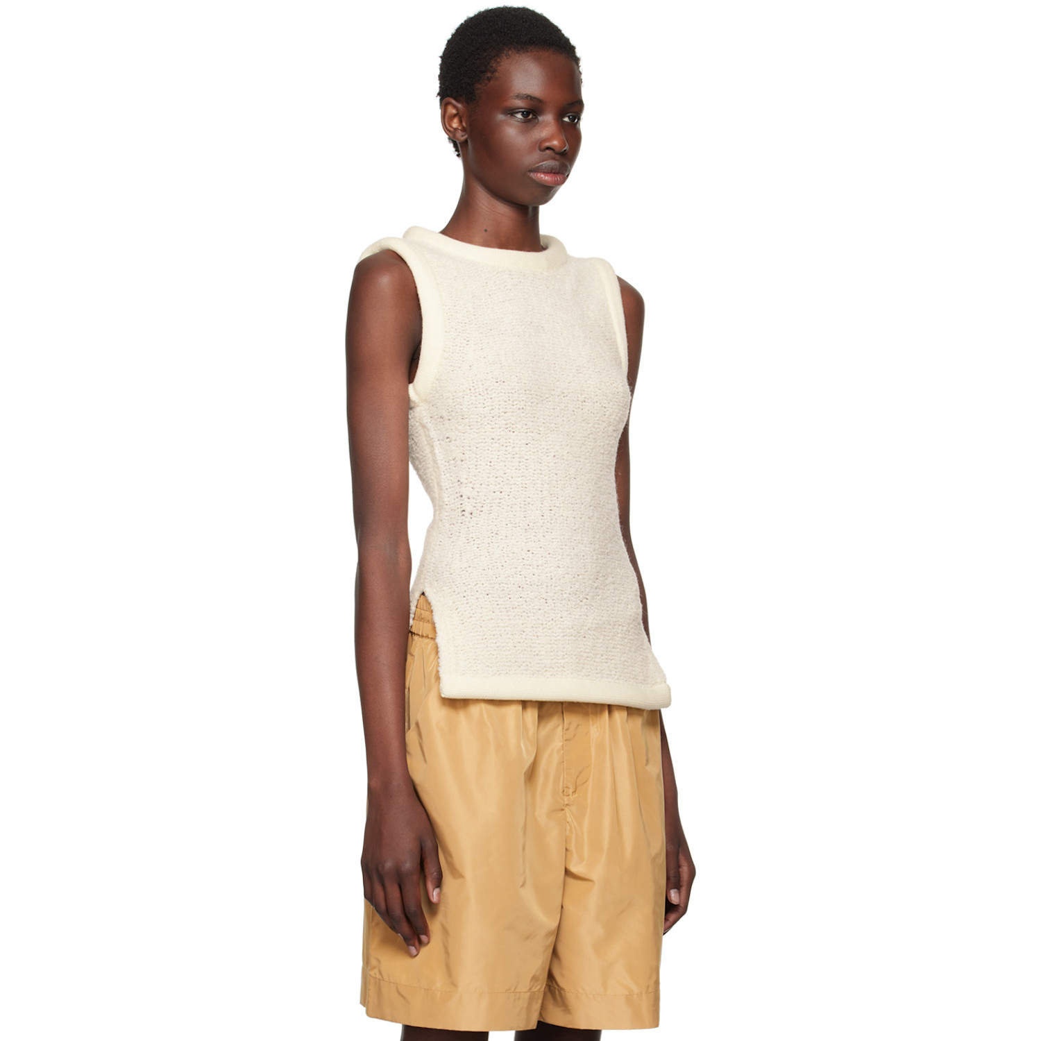  Staud Off-white Aerin Tank Top 