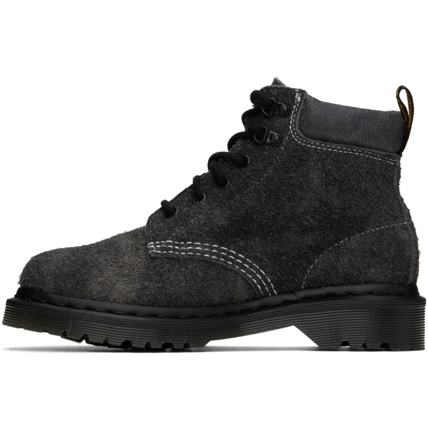  Dr. Martens Gray 939 Stonewashed Suede Boots 