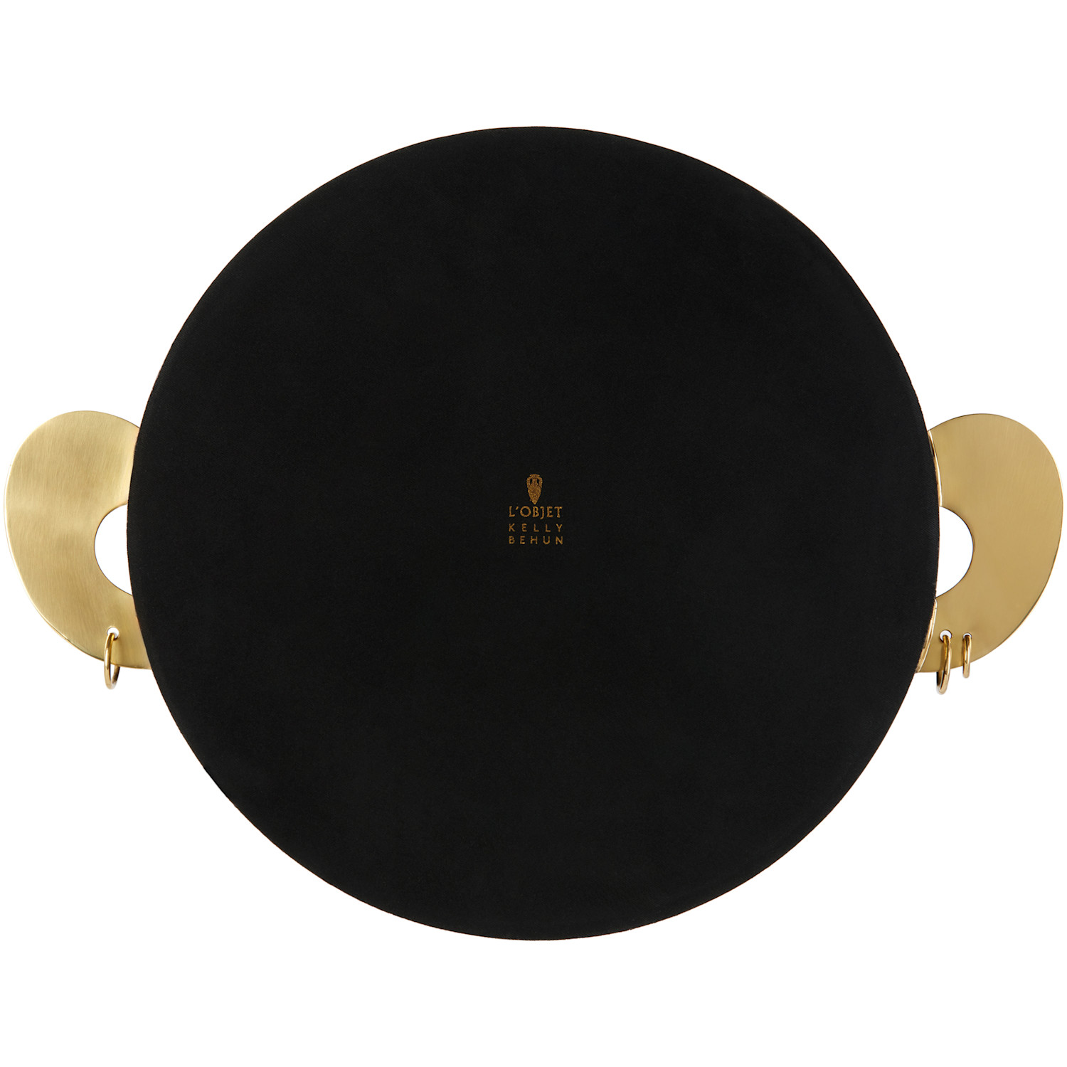  L'objet Black Kelly Behun Edition Henri Round Tray 