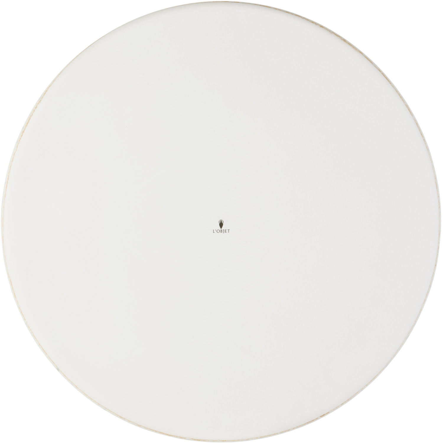  L'objet Blue Large Terra Round Platter 