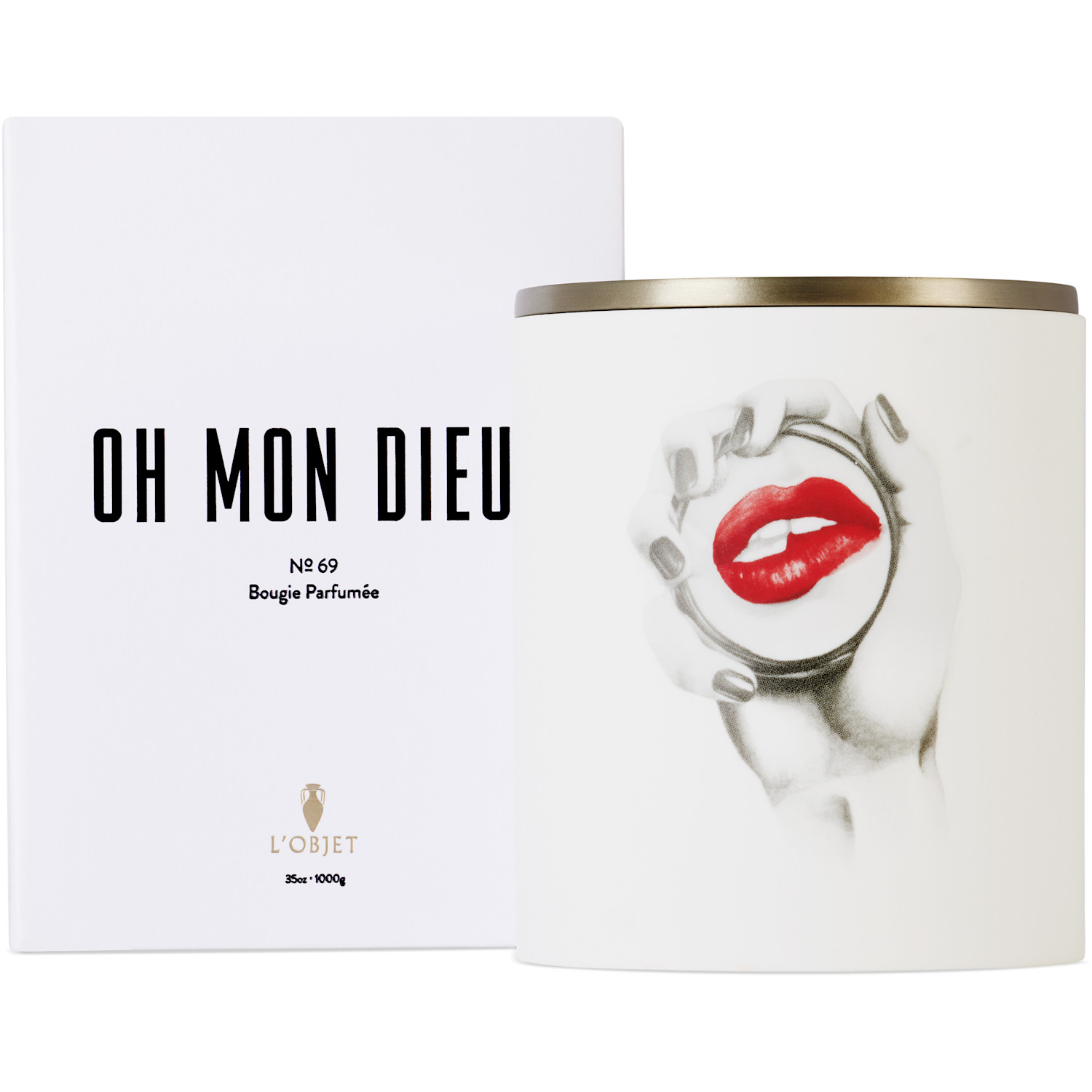  L'objet Oh Mon Dieu No.69 Candle, 1000 G 