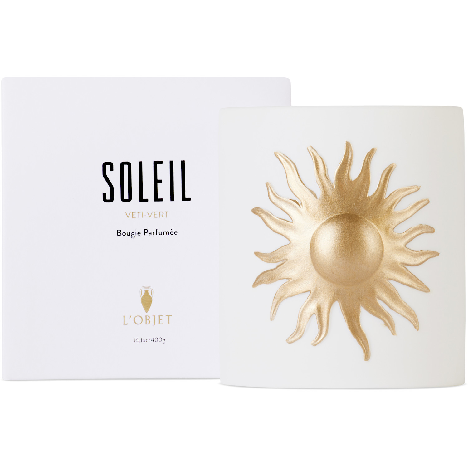  L'objet Soleil Candle – Veti-vert, 400 G 