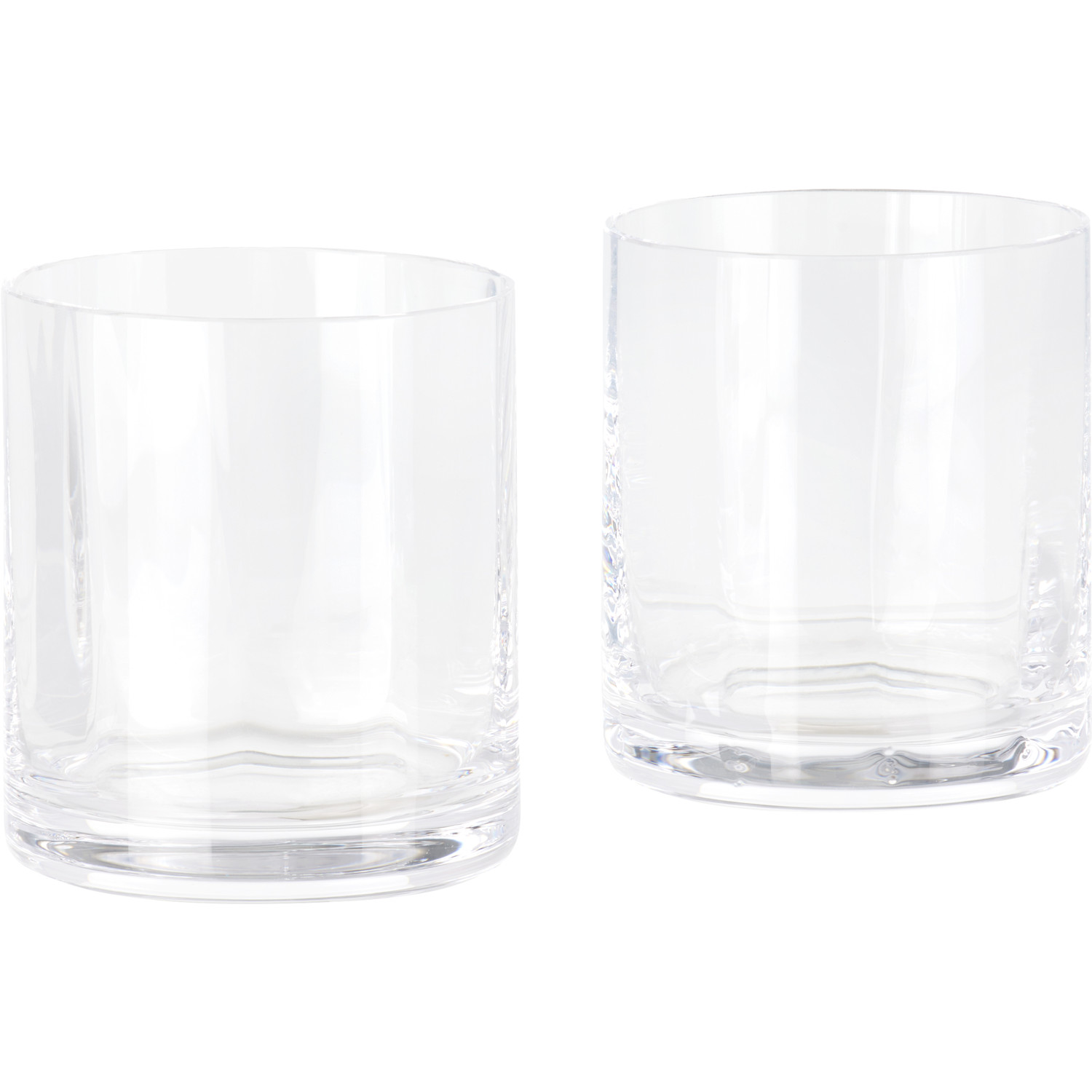  L'objet Iris Double Old Fashioned Glasses Set 