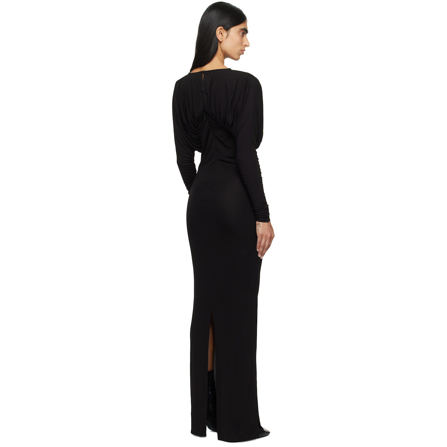  16arlington Black Vernest Maxi Dress 