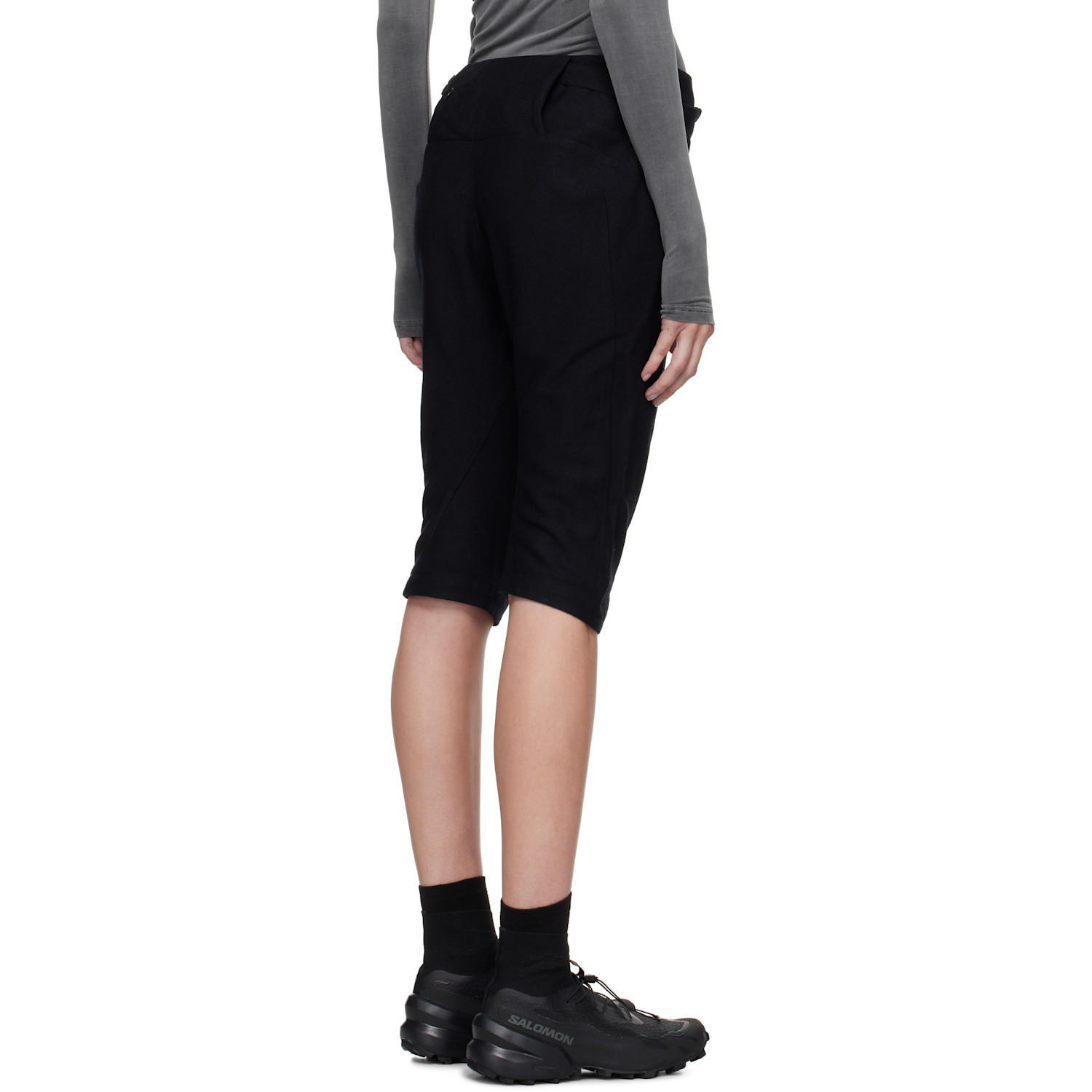  Hyein Seo Black Charm Bag Capri Trousers 